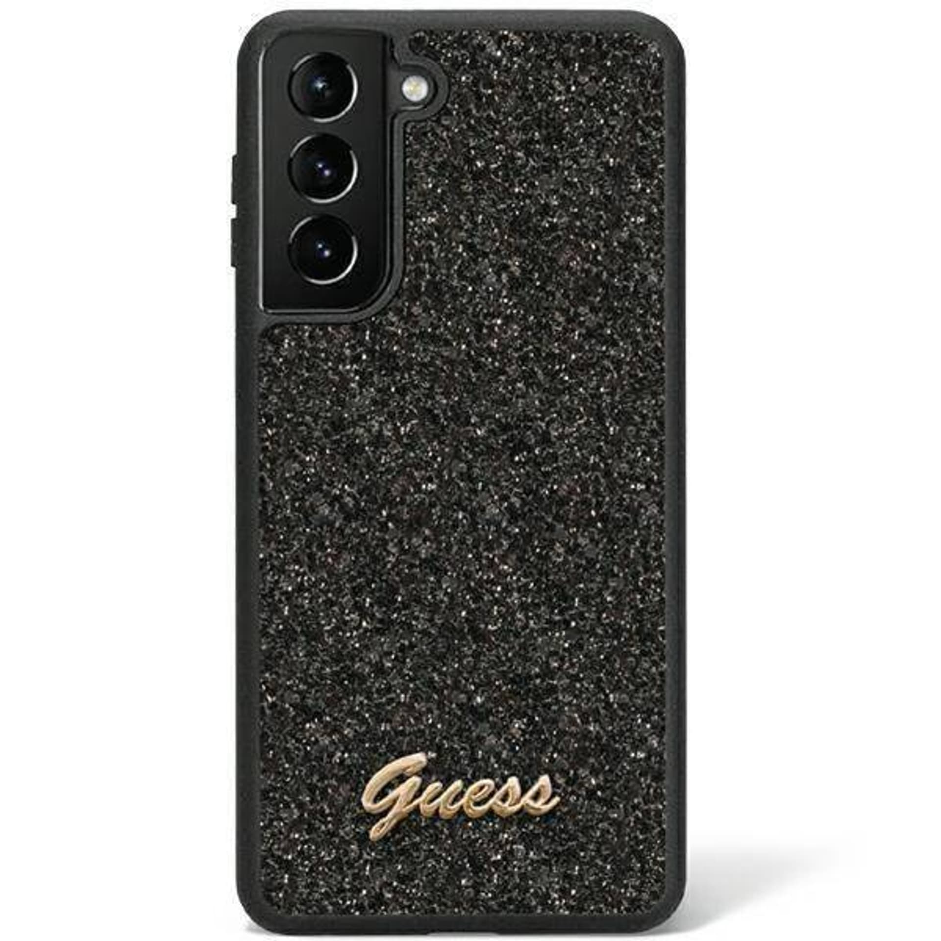 

Guess GUHCS23LHGGSHK S23 Ultra S918 czarny/black hard case Glitter Script