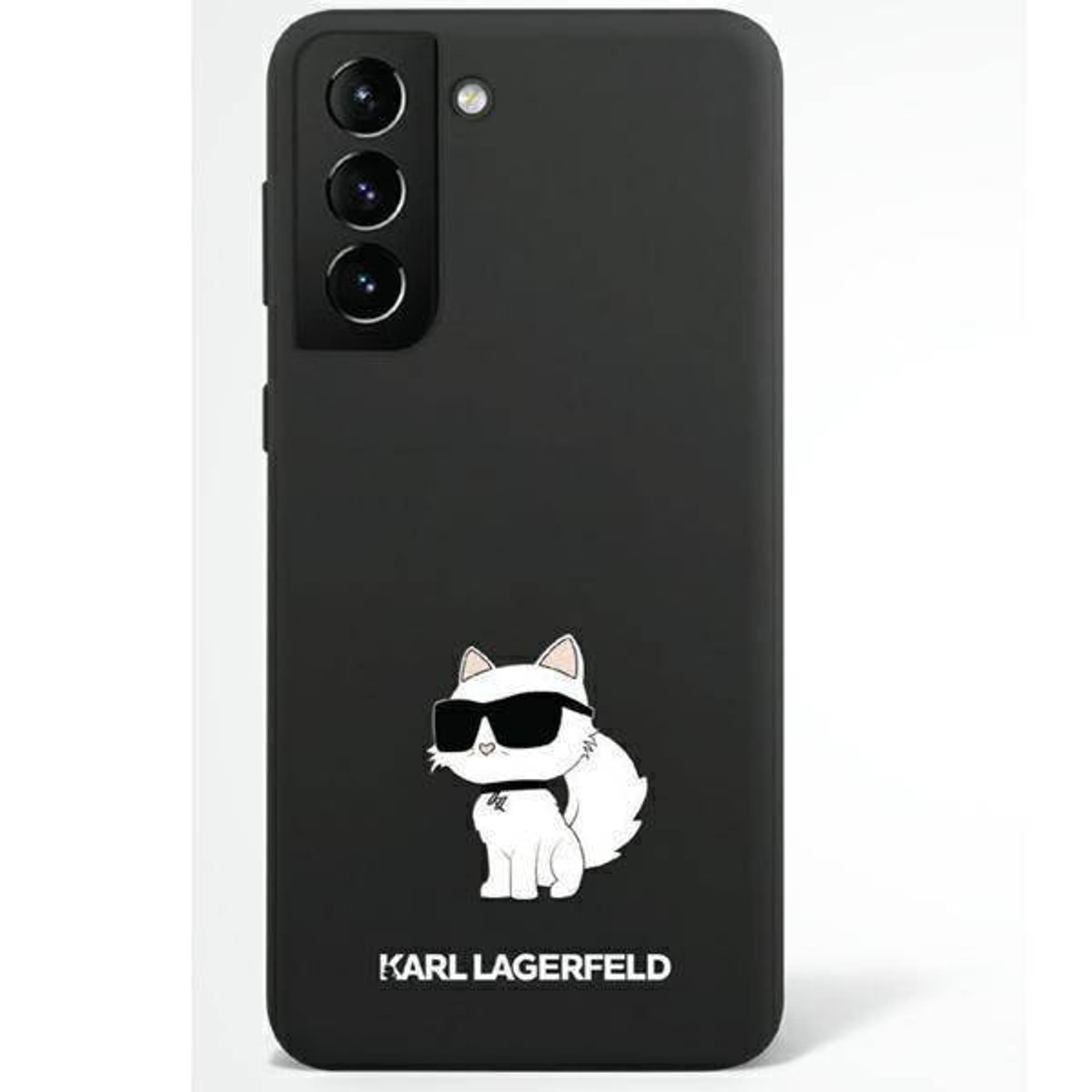 

Karl Lagerfeld KLHCS23MSNCHBCK S23+ S916 hardcase czarny/black Silicone Choupette