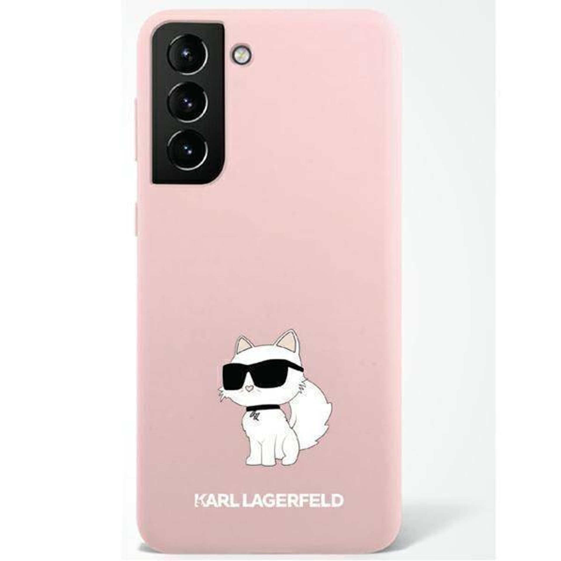 

Karl Lagerfeld KLHCS23MSNCHBCP S23+ S916 hardcase różowy/pink Silicone Choupette