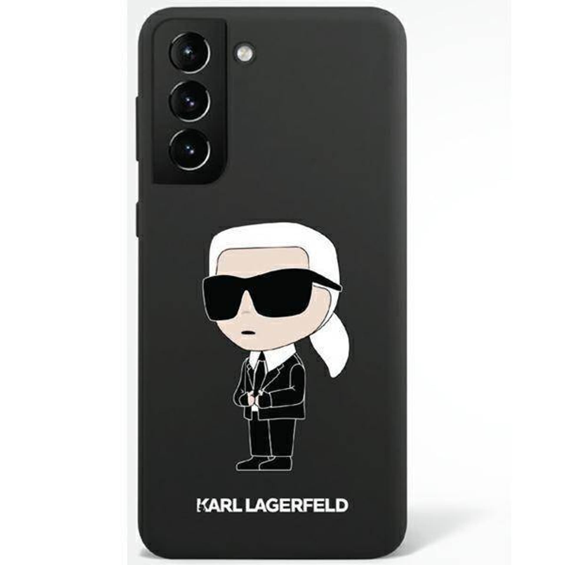 

Karl Lagerfeld KLHCS23MSNIKBCK S23+ S916 hardcase czarny/black Silicone Ikonik