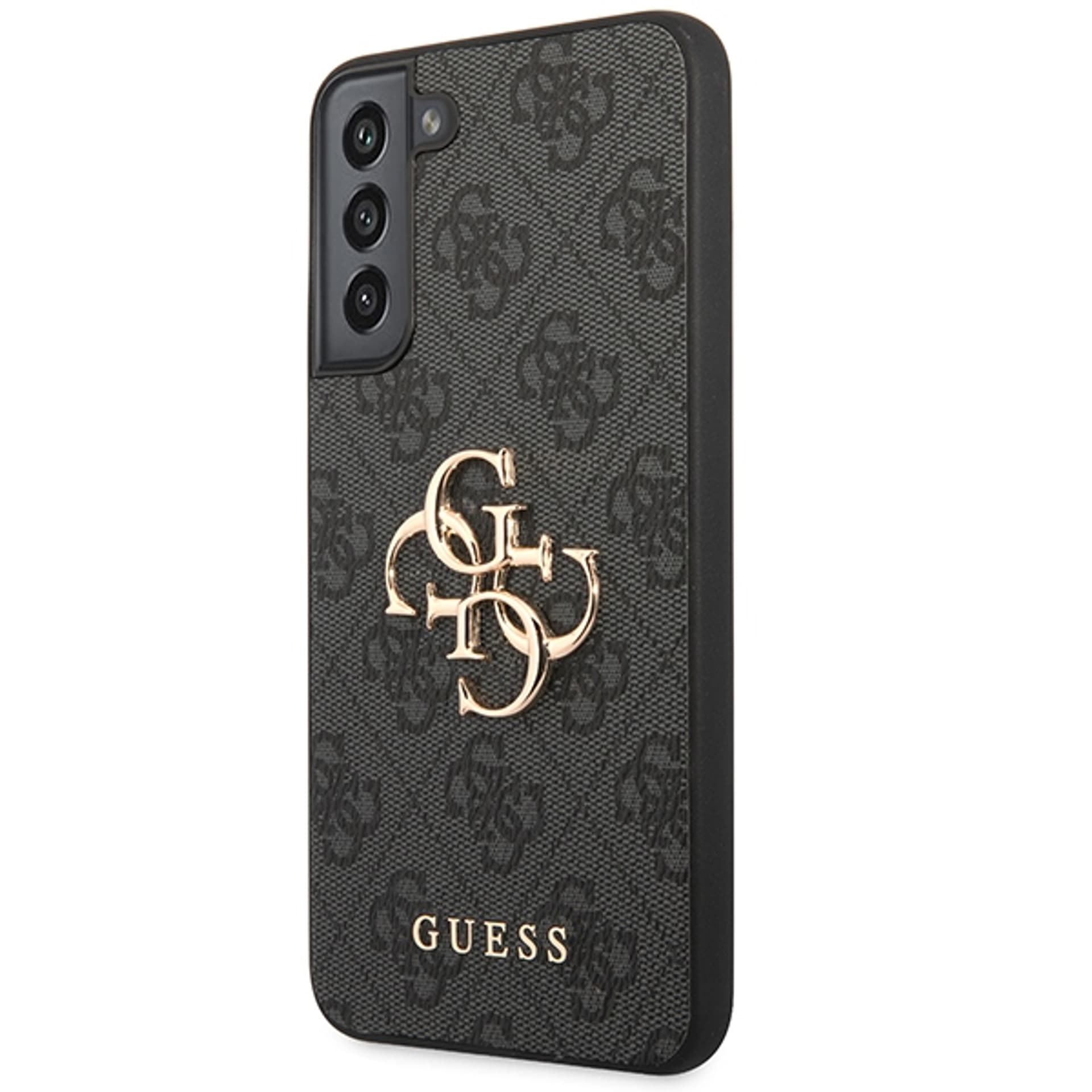 

Guess GUHCS23M4GMGGR S23+ S916 szary/grey hardcase 4G Big Metal Logo