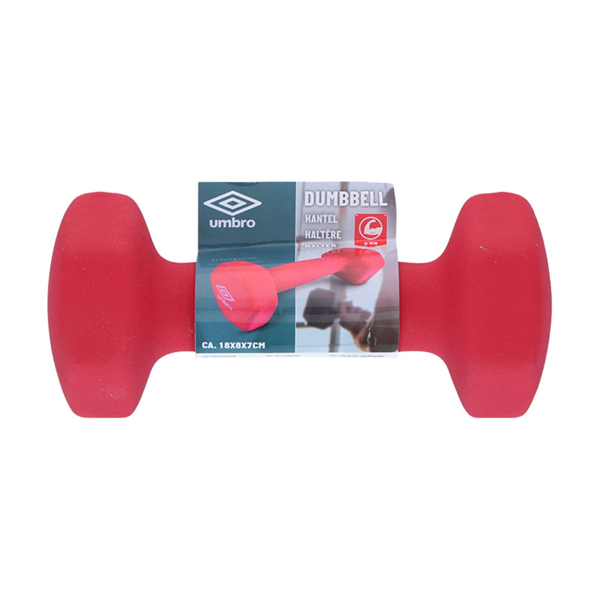 

Umbro - Hantel do ćwiczeń 2 kg (czerwony)
