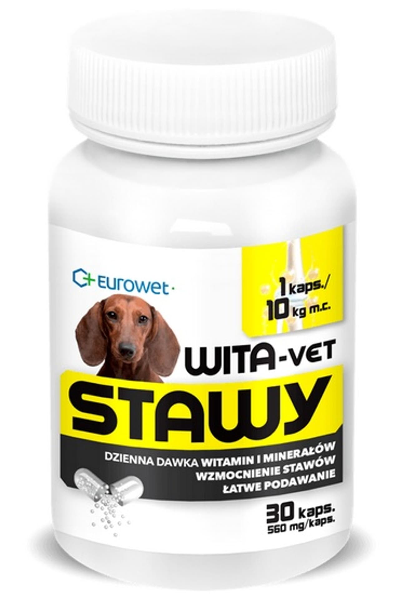 

Wita-Vet Stawy 560mg kapsułki 30szt