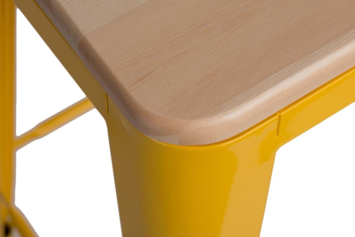 

Hoker Paris Wood 65cm żółty sosna natura lna (Kolor Żółty)