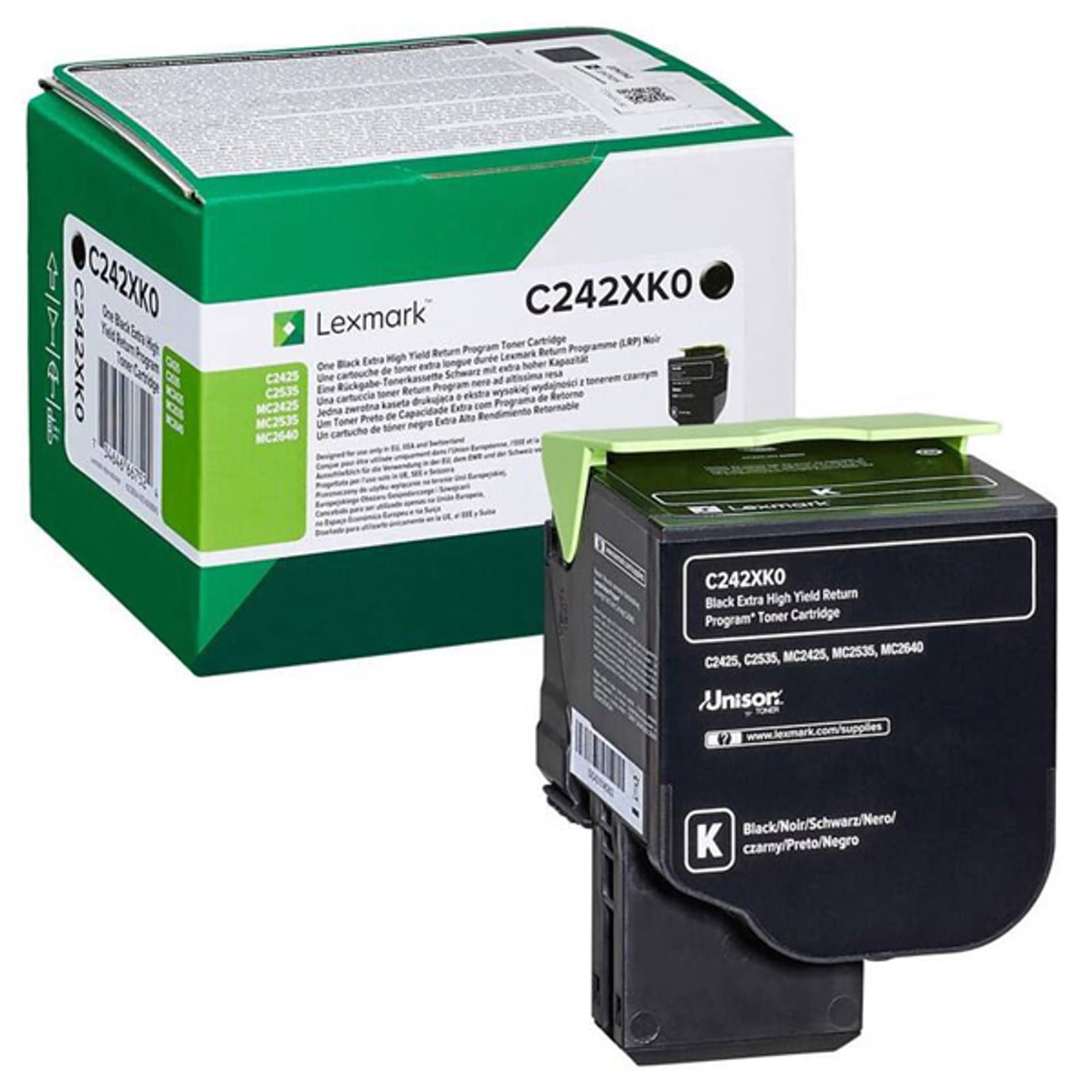 

Toner LEXMARK C242XK0