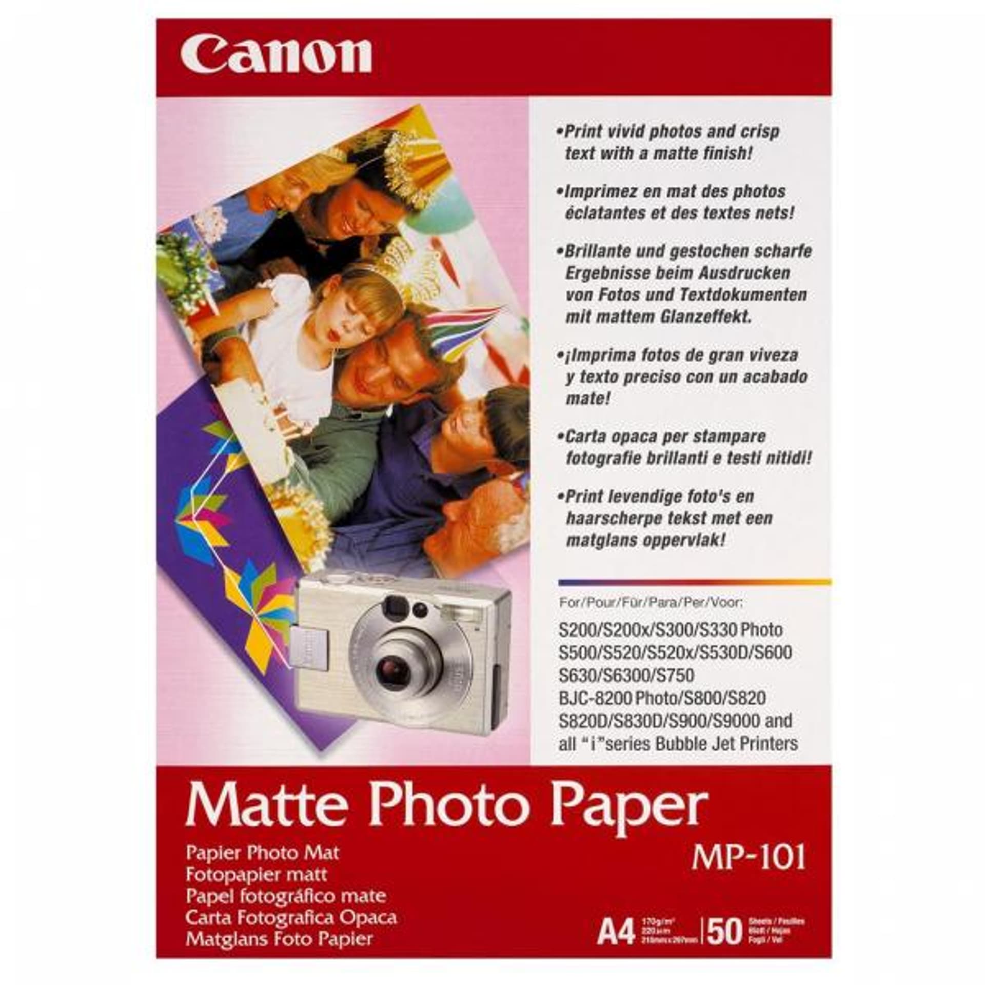 

BJ MEDIA MP-101 A4 50 sheets matte