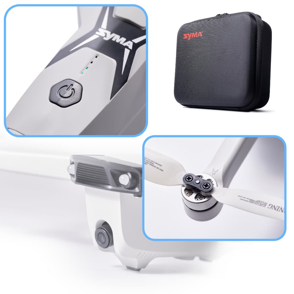 

Dron z kamera na pilota zdalnie sterowany RC Syma Z6PRO GPS 4K 5G Wifi FPV 2,4GHz