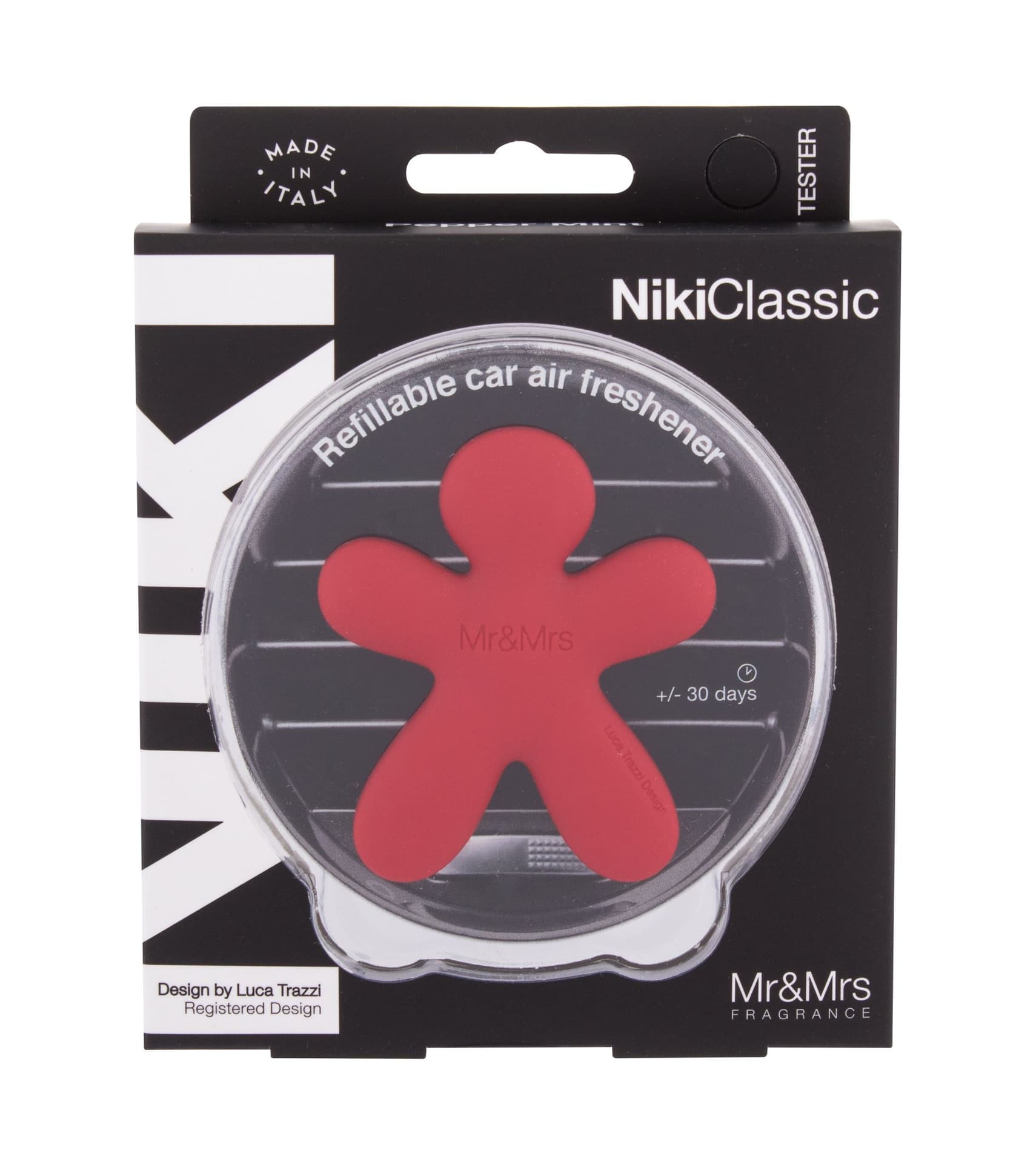 

MrMrs Fragrance Niki Pepper Mint Do napełnienia Zapach samochodowy 1 szt (U)