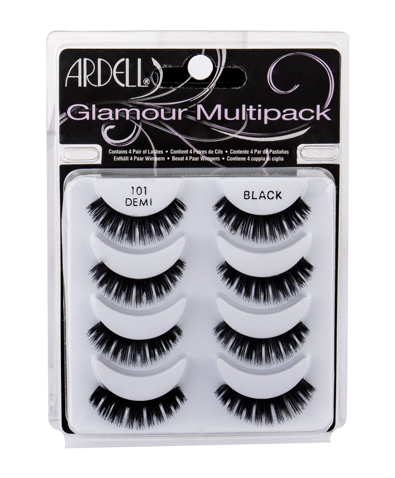 

Ardell Black Multipack Glamour Sztuczne rzęsy 4 szt (W)