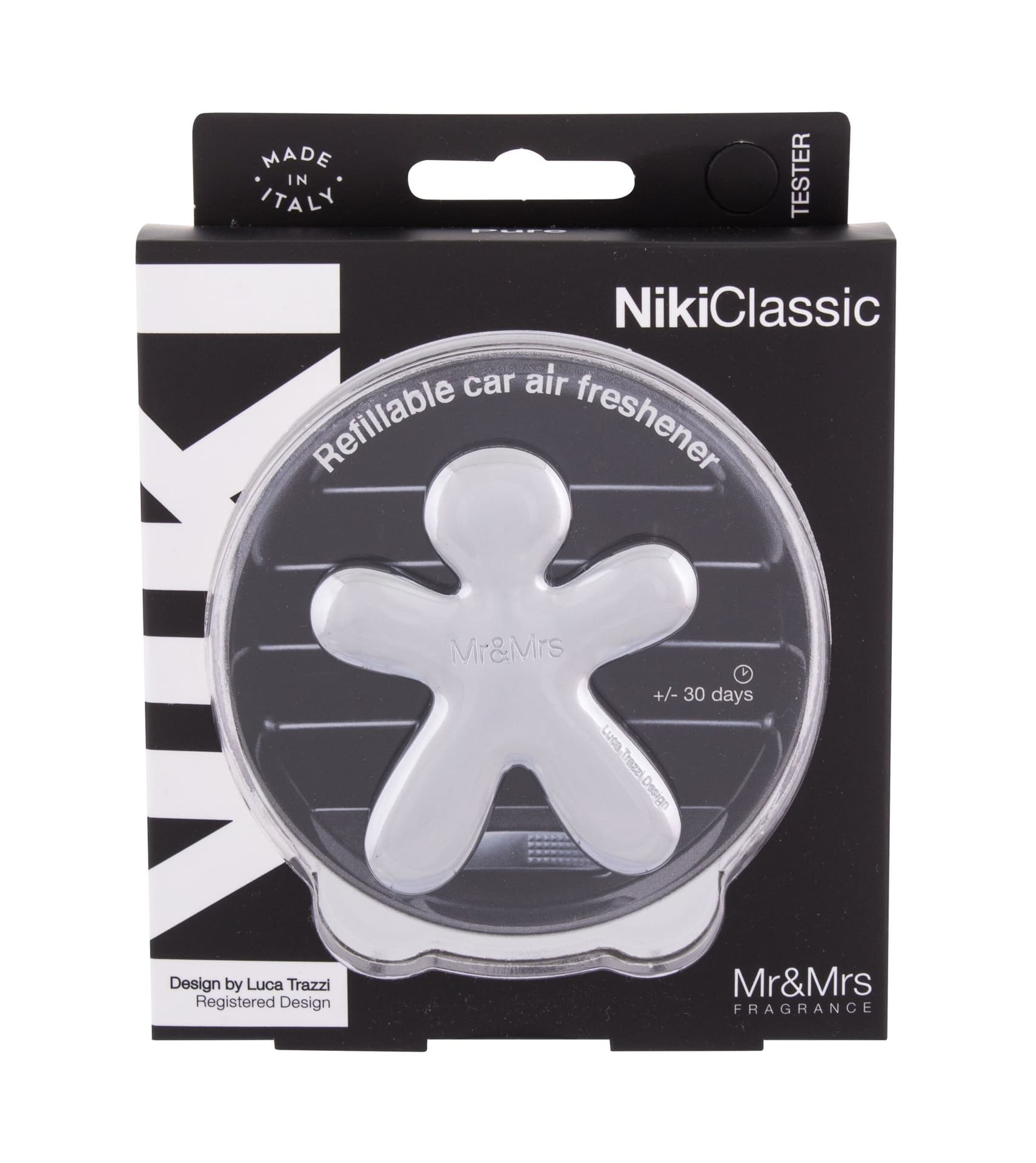 

MrMrs Fragrance Niki Pure Do napełnienia Zapach samochodowy 1 szt (U)