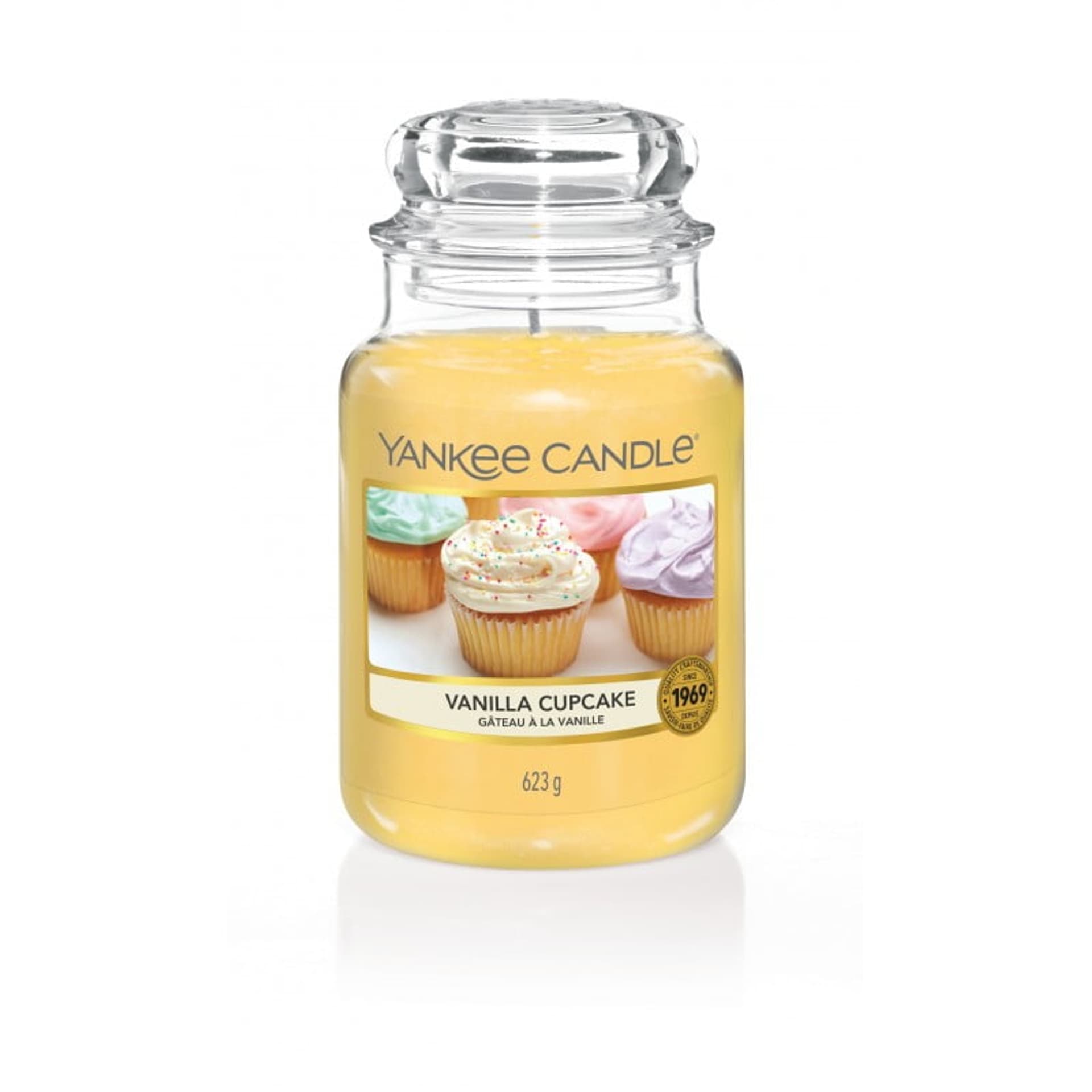 

Yankee Candle Świeca zapachowa duży słój Vanilla Cupcake 623g