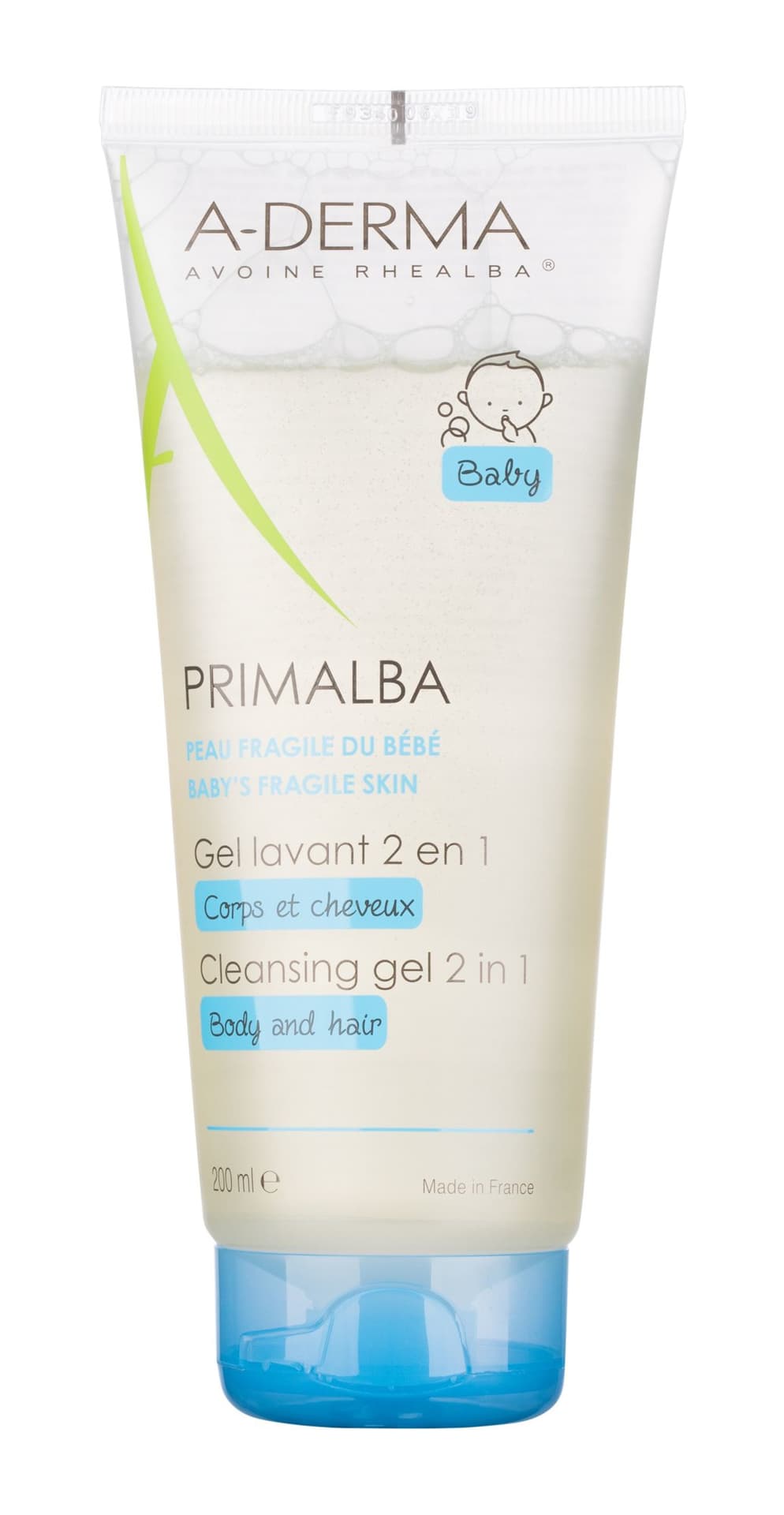 

A-Derma Cleansing Gel 2in1 Primalba Żel pod prysznic 200ml (K)