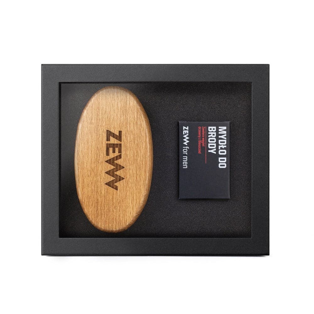

Zew For Men Zestaw Pakiet Brodacza mydło do brody 85ml + Szczotka Brodacza szczotka do profesjonalnej pielęgnacji zarostu