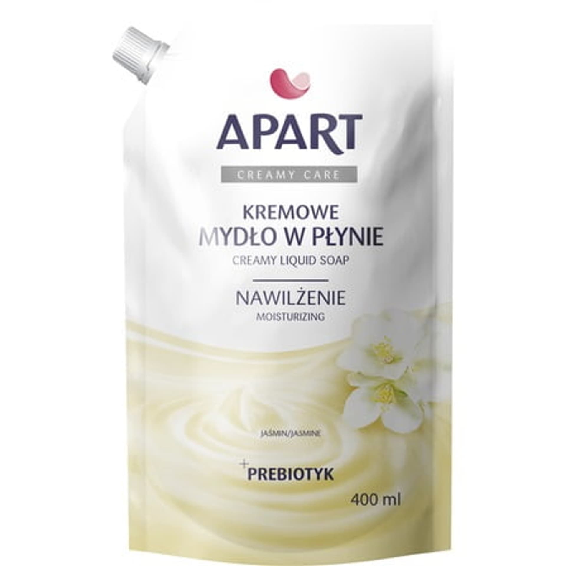 

Apart Natural Prebiotic Refill kremowe mydło w płynie Silk Jasmine 400ml