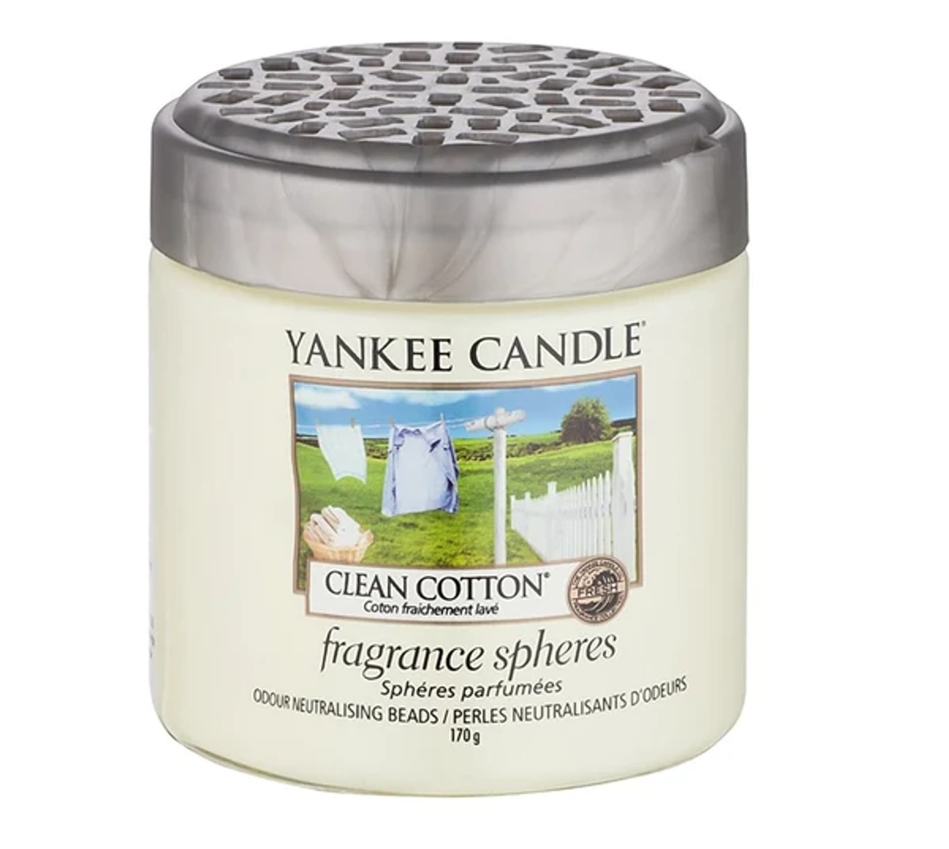 

Yankee Candle Fragrance Spheres kuleczki zapachowe Clean Cotton 170g