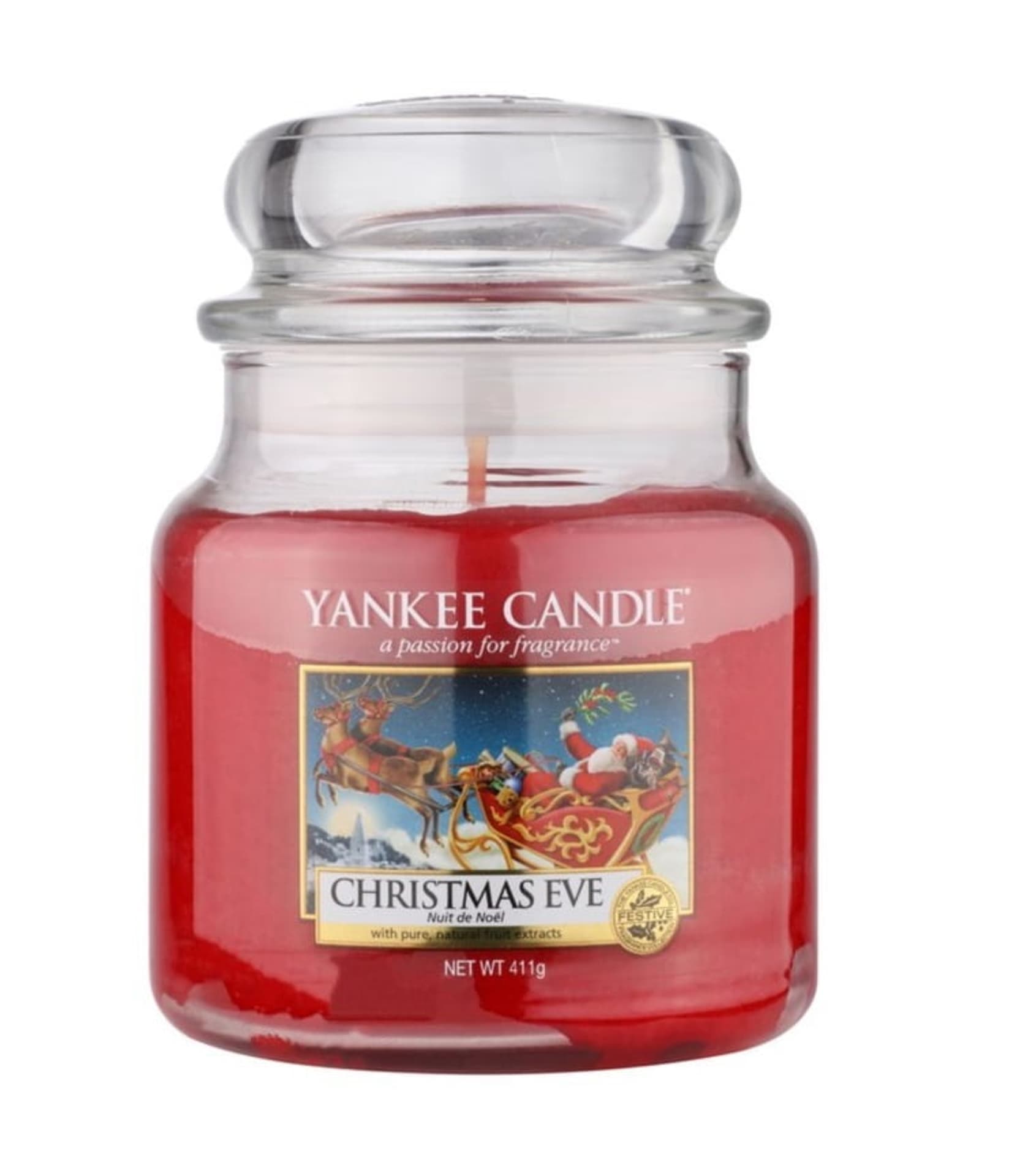 

Yankee Candle Świeca zapachowa średni słój Christmas Eve 411g