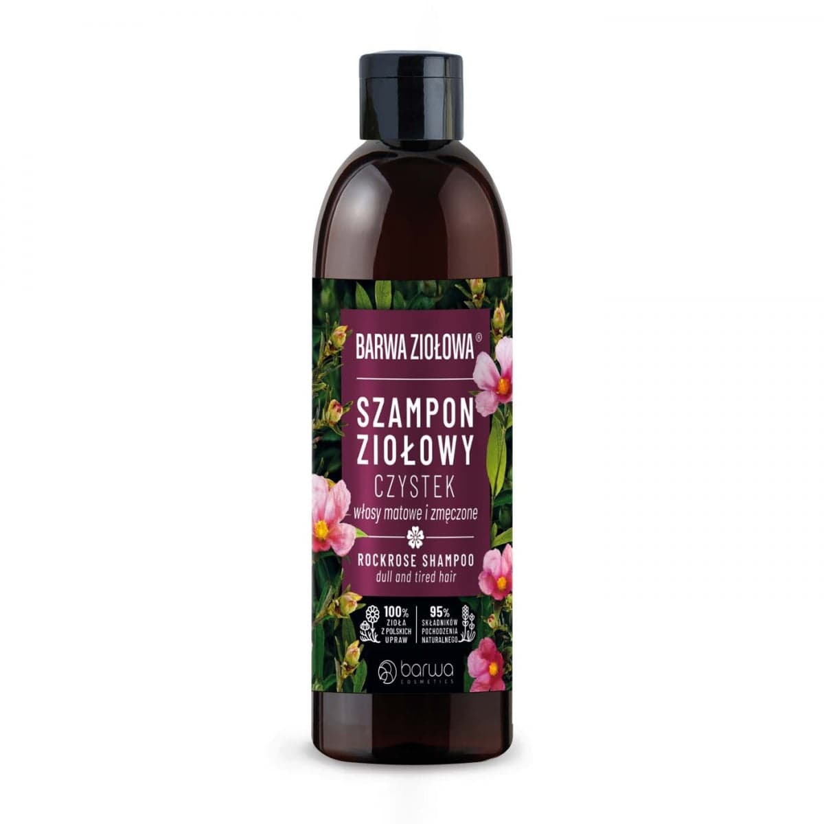 

BARWA Ziołowa Szampon ziołowy Czystek do włosów matowych i zmęczonych 250ml