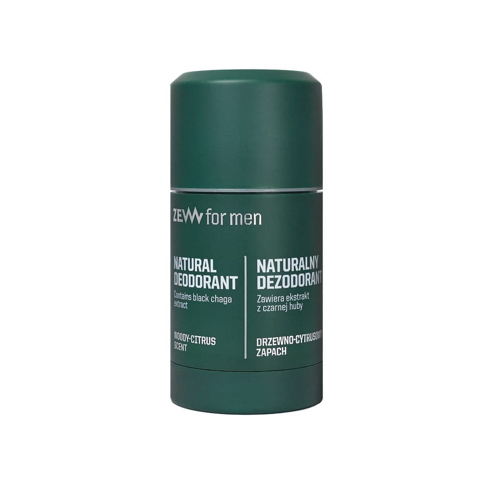 

Zew For Men Naturalny dezodorant w sztyfcie z czarną hubą 80g (M)