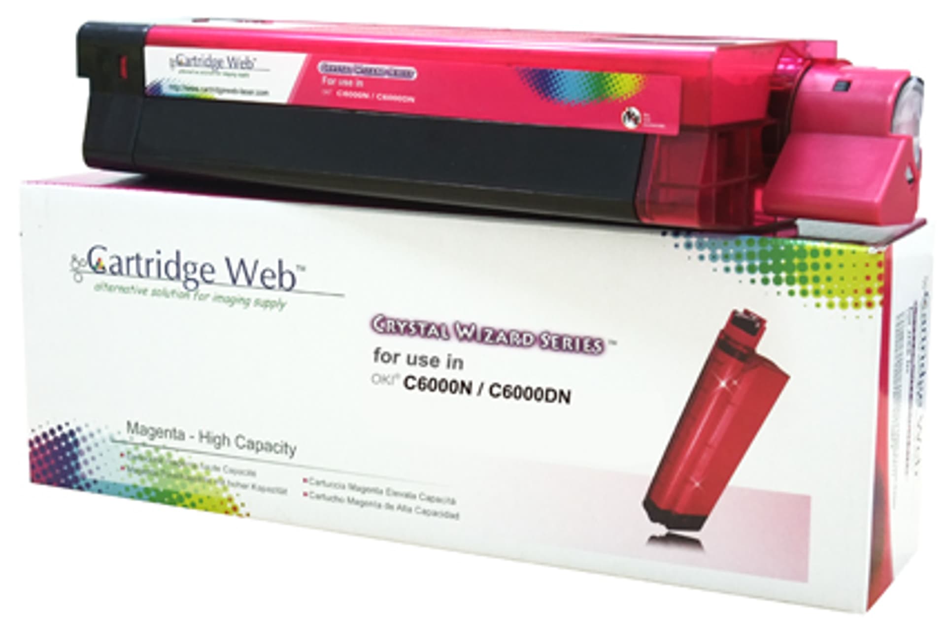 

Toner Cartridge Web Magenta OKI C8600/C8800 zamiennik 43487710