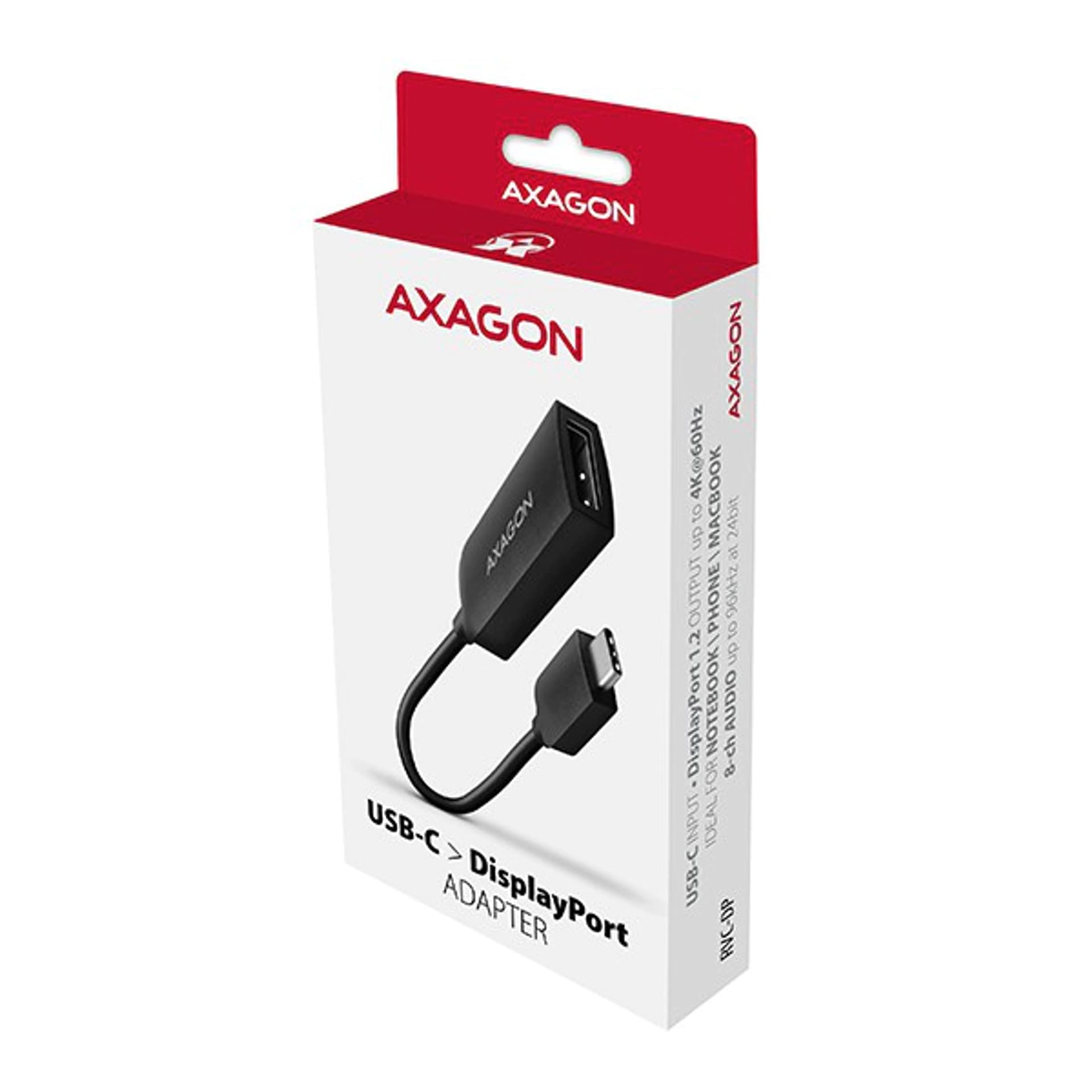 

Adapter AXAGON RVC-DP USB-C - DisplayPort