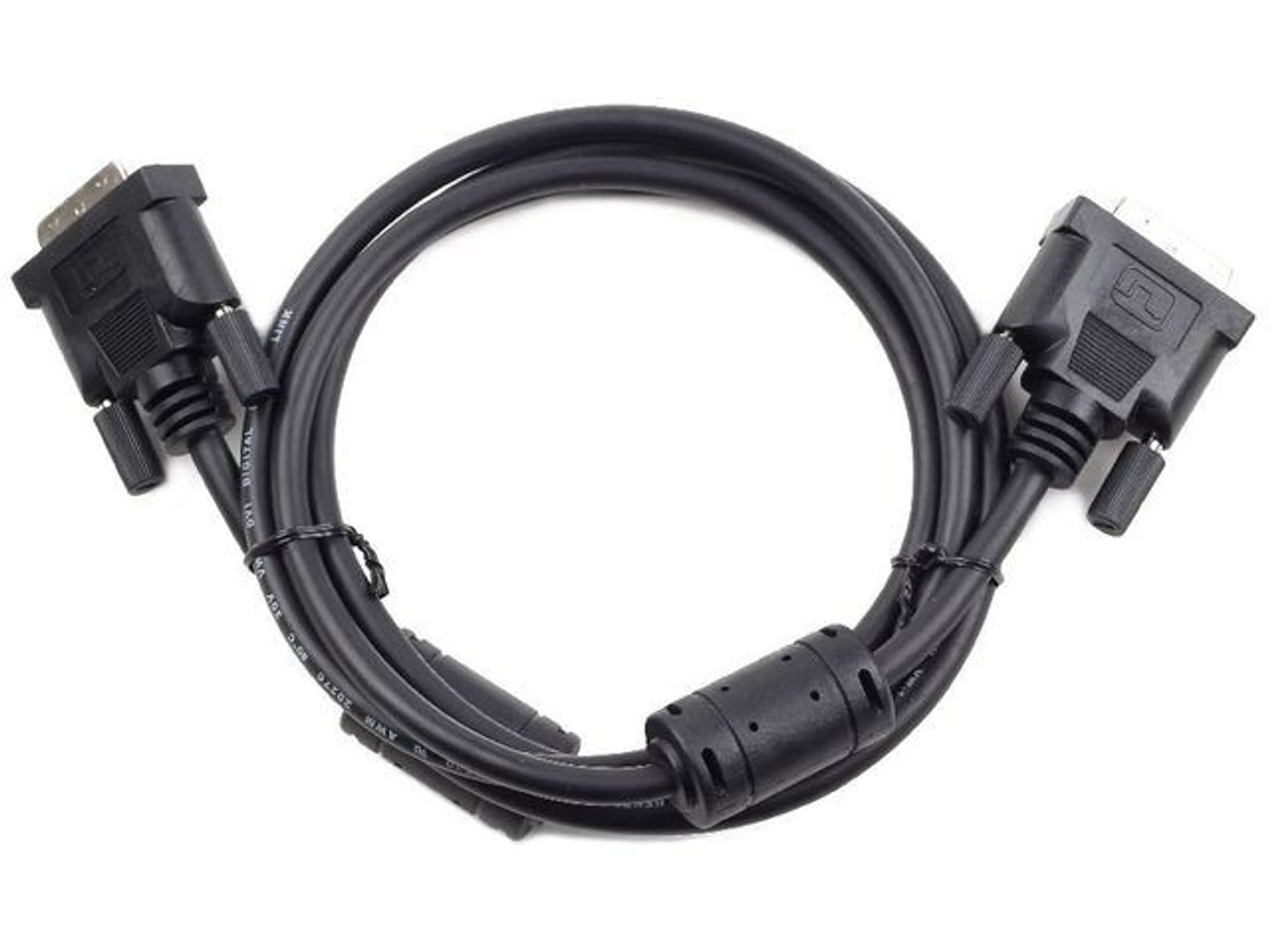 

Kabel DVI-D(M)/DVI-D(M)(24+1) Dual Link Ferryt 3M Czarny, 24+1) dual link ferryt 3m czarn