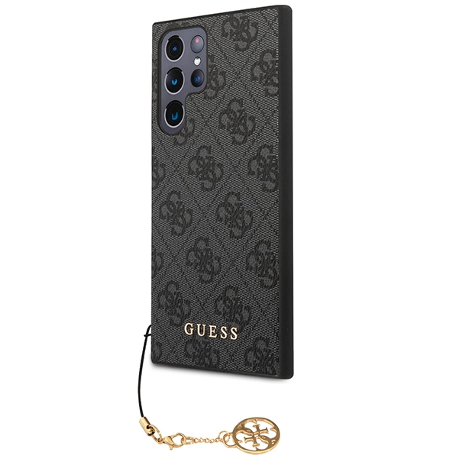 

Guess GUHCS23LGF4GGR S23 Ultra S918 szary/grey hardcase 4G Charms Collection
