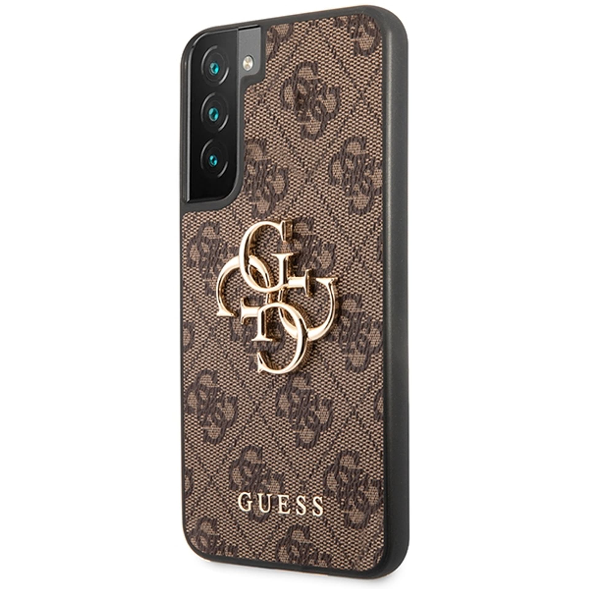 

Guess GUHCS23M4GMGBR S23+ S916 brązowy/brown hardcase 4G Big Metal Logo