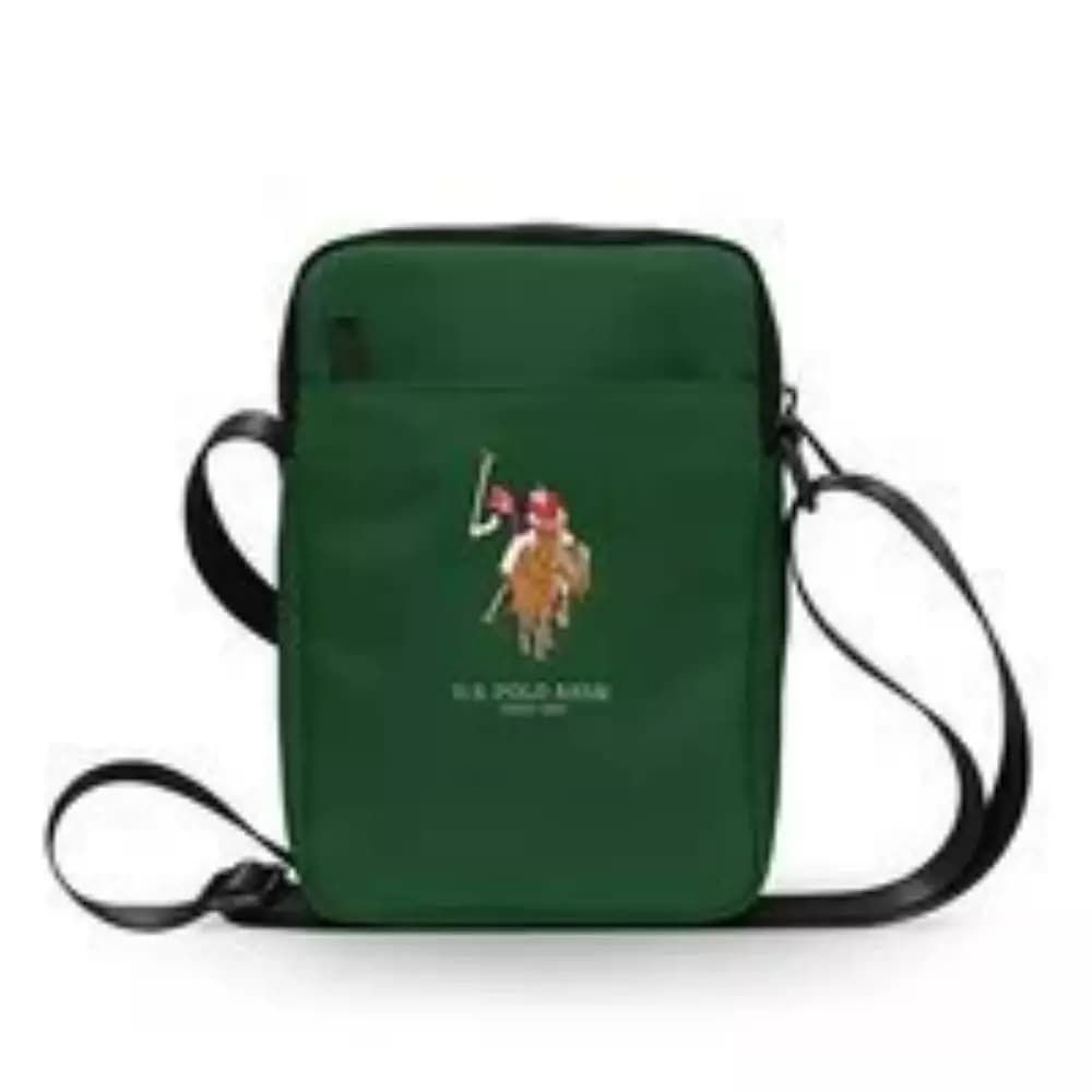 

US Polo Torba USTB8PUGFLGN 8" zielona /green