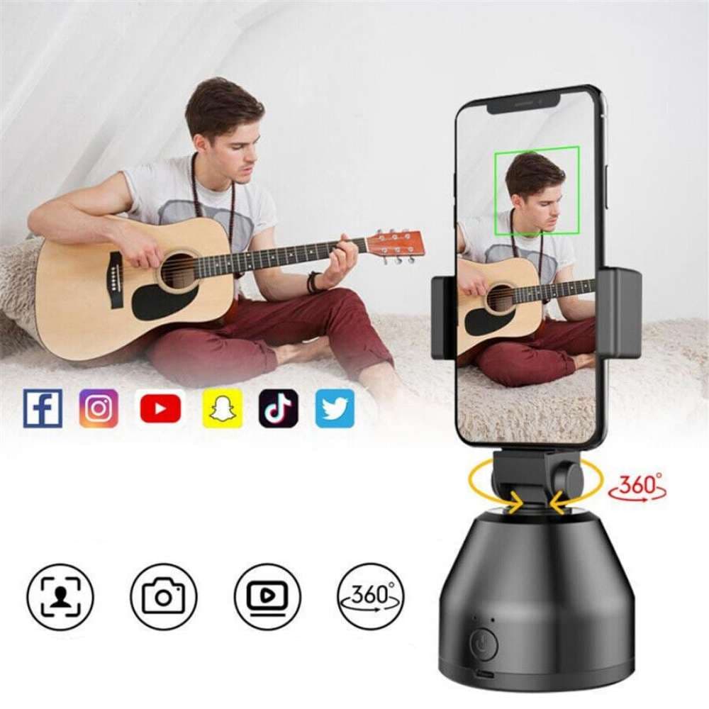 

Uchwyt biurkowy statyw do telefonu z funkcją śledzenia twarzy Gimbal 360 do nagrywek live