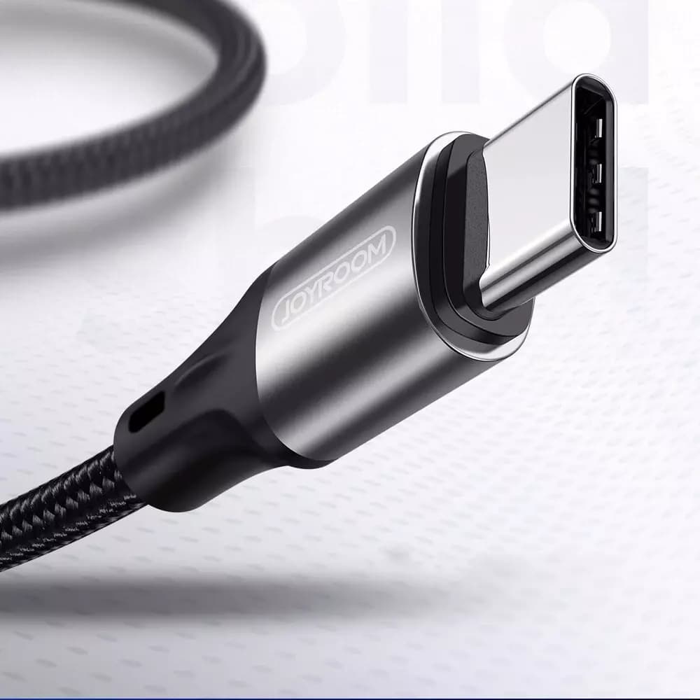 

Joyroom kabel USB - USB Typ C 3 A 1 m czarny (S-1030N1)
