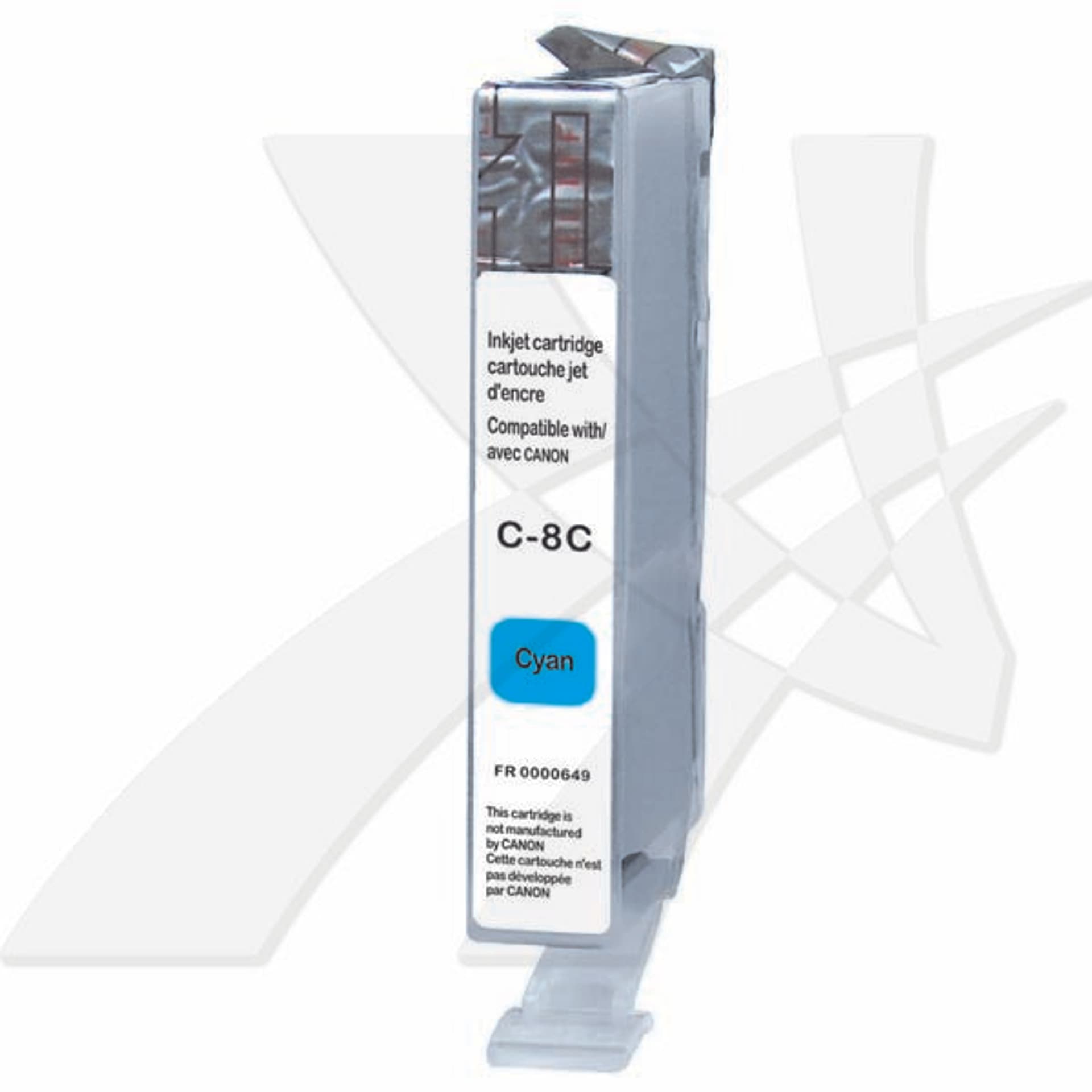 

UPrint kompatybilny ink / tusz z CLI8C, cyan, 14ml, C-8C, z chipem, dla Canon iP4200, iP5200, iP5200R, MP500, MP800