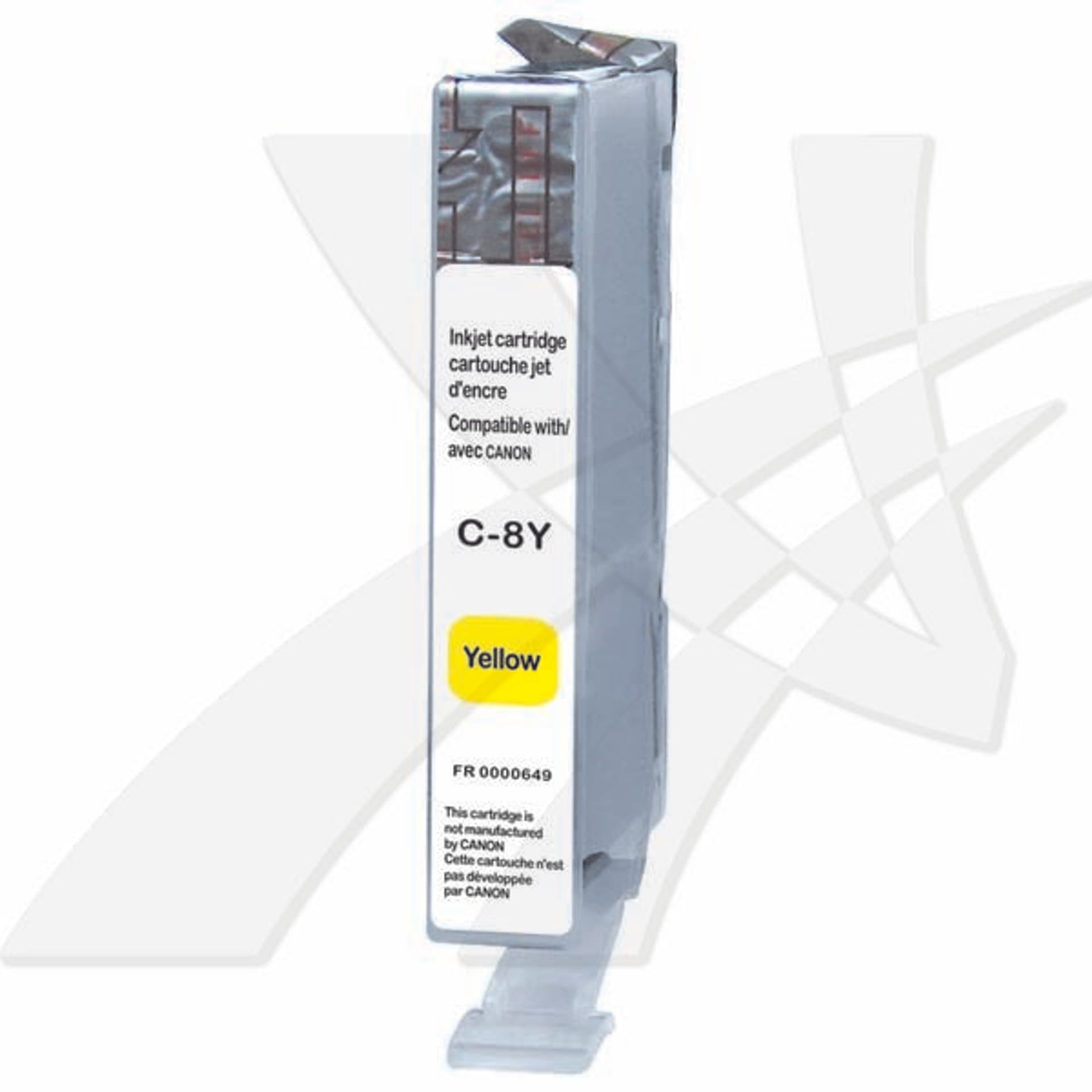 

UPrint kompatybilny ink / tusz z CLI8Y, yellow, 14ml, C-8Y, z chipem, dla Canon iP4200, iP5200, iP5200R, MP500, MP800