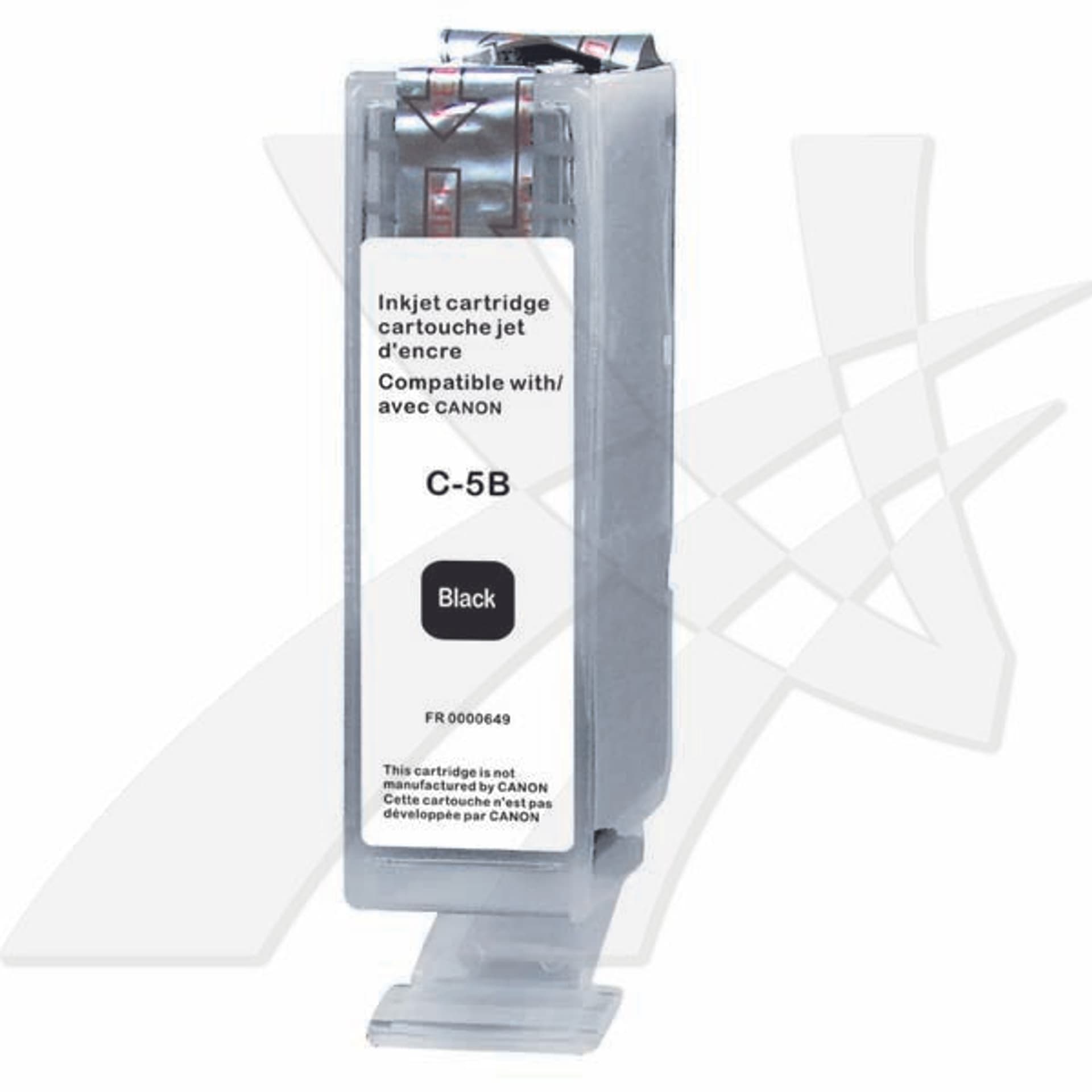 

UPrint kompatybilny ink / tusz z PGI5BK, black, 380s, 26ml, C-5B, z chipem, dla Canon iP4200, 5200, 5200R, MP500, 800