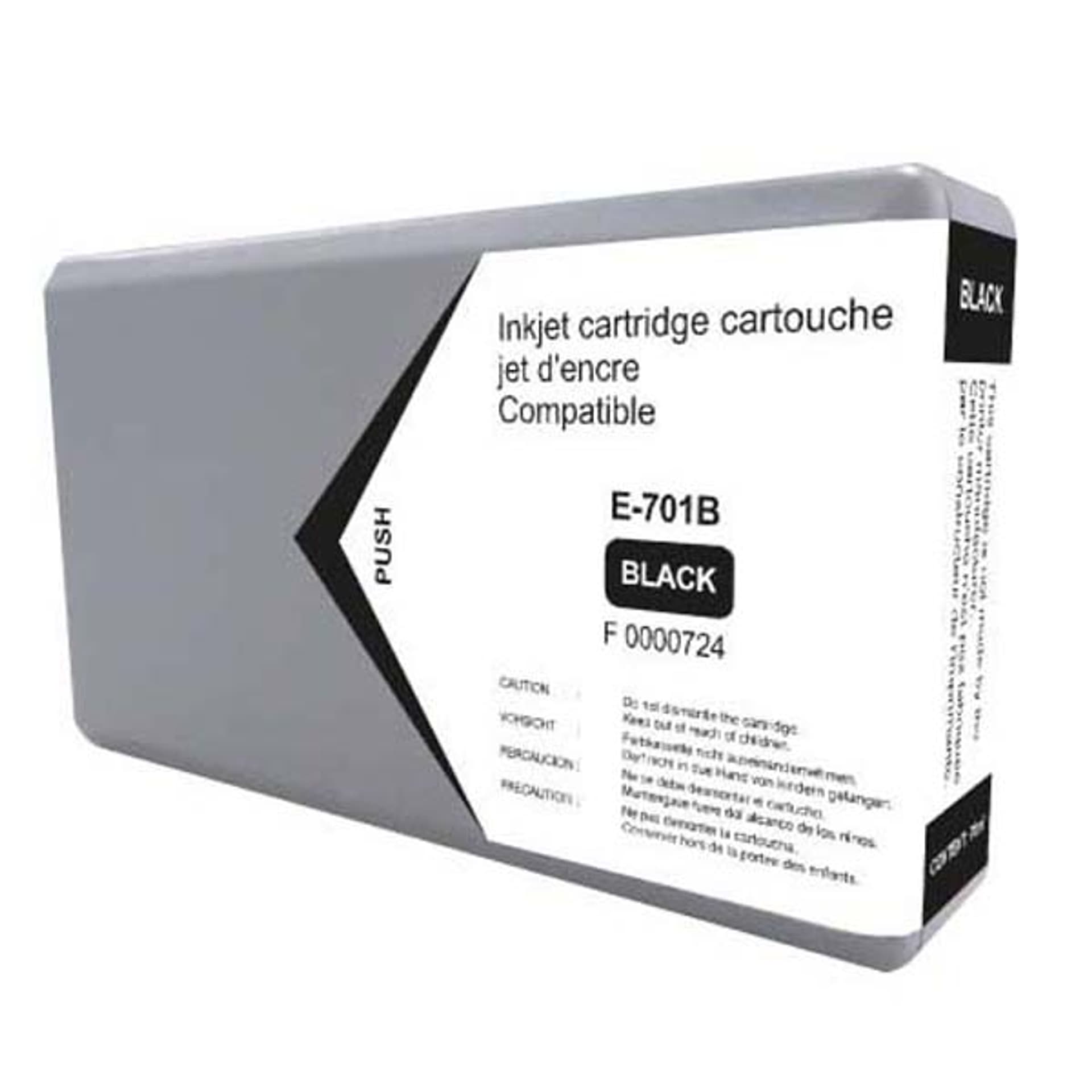 

UPrint kompatybilny ink / tusz z C13T70114010, black, 3200s, 60ml, E-701B, Epson WorkForce Pro WP4000, 4500 series
