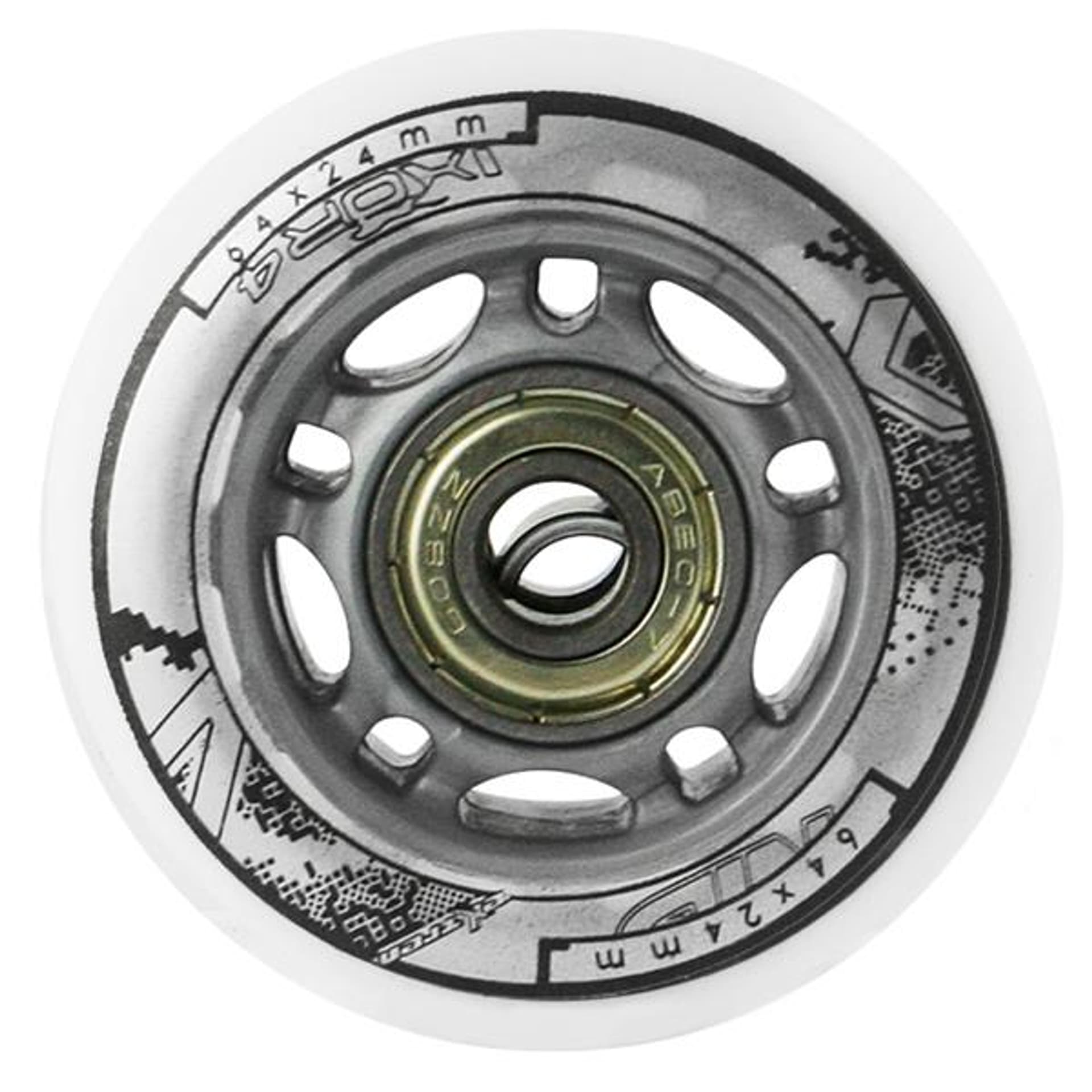 

PU 64x24 82A BIAŁE (4 szt.) + ABEC-7 (8 szt.) ZESTAW NILS EXTREME, 8 szt.) zestaw nils extrem