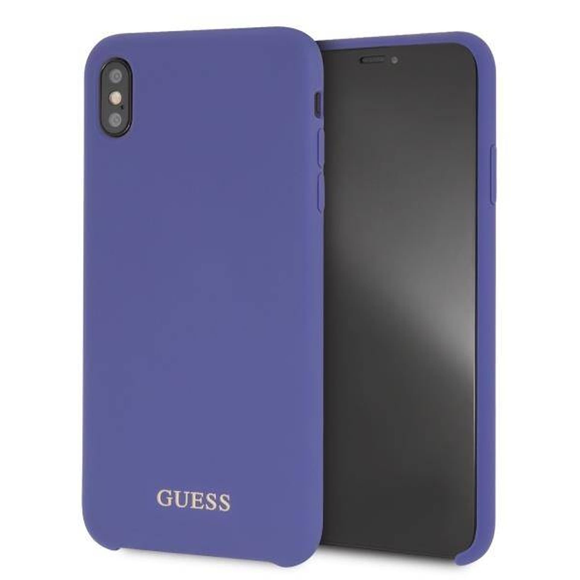 

Guess GUHCI65LSGLUV iPhone Xs Max purple /fioletowy hard case Silicone