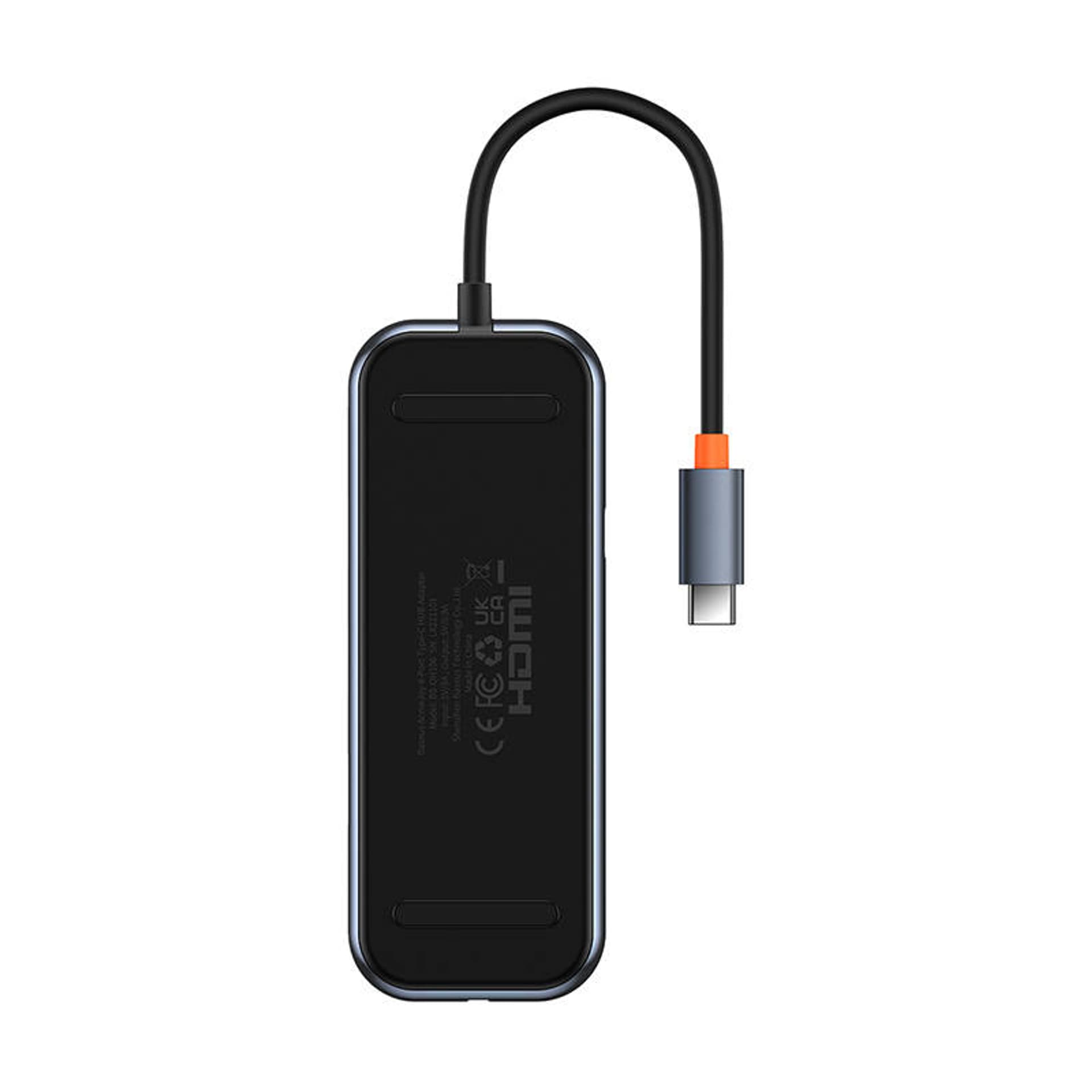 

Adapter 4w1 Baseus Hub USB-C na 4xUSB 3.0 (ciemny szary)