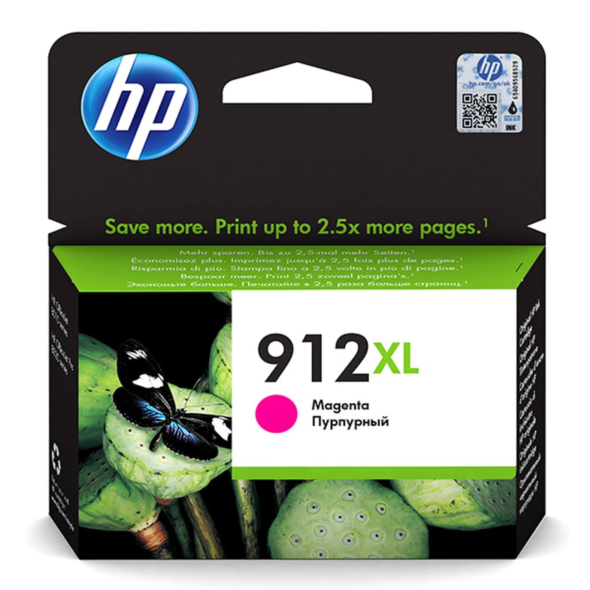 

HP oryginalny ink / tusz 3YL82AE, HP 912XL, magenta, 825s, high capacity, HP Officejet 8012, 8013, 8014, 8015 OJ Pro 8020