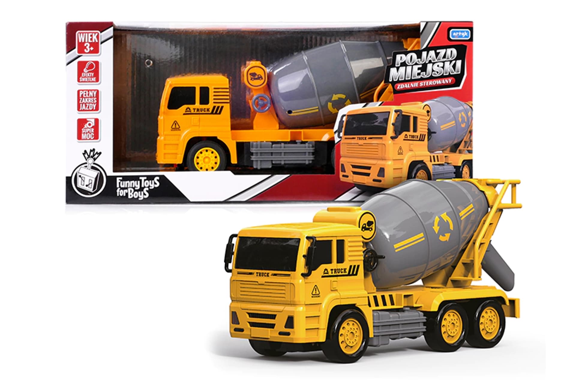 

Pojazd zdalnie sterowany Betoniarka Toys For Boys