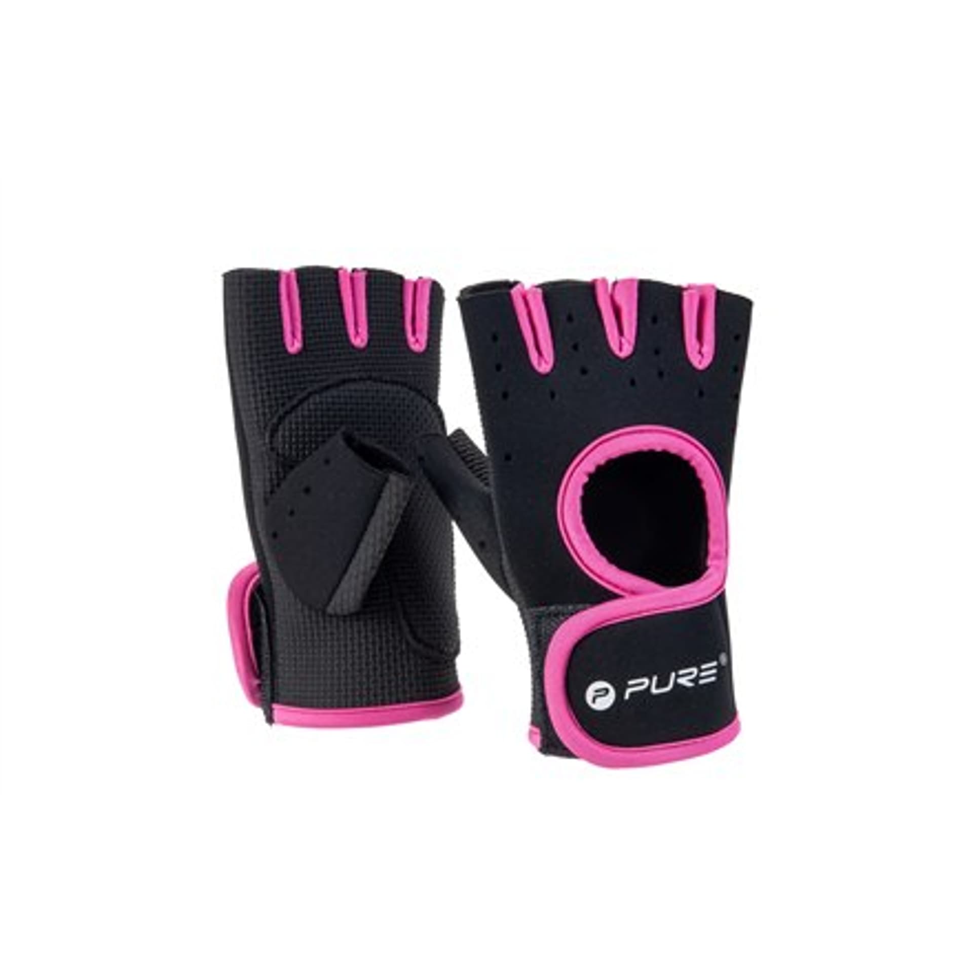 

Pure2Improve Rękawice fitness Black/Pink, Neopren