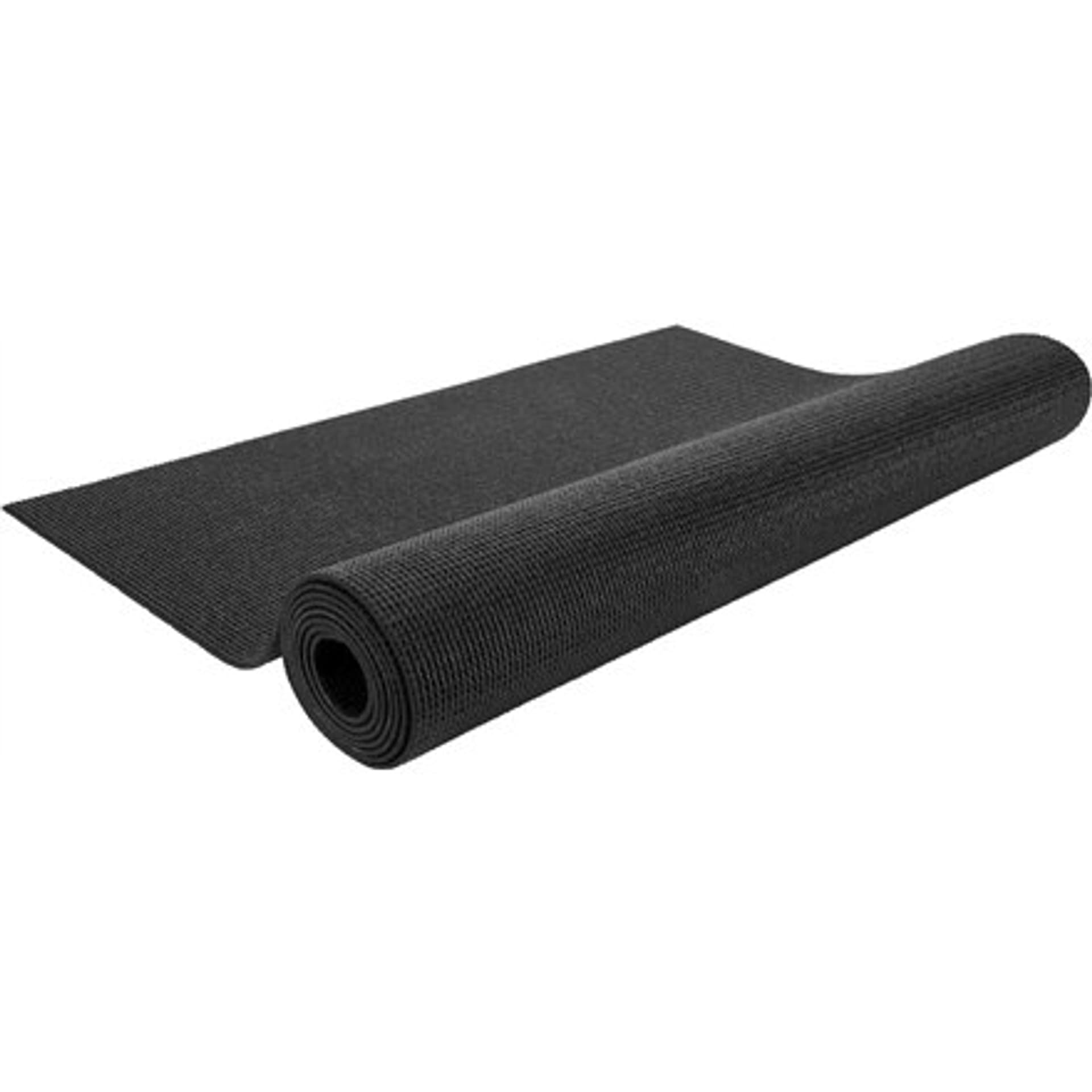 

Pure2Improve Yoga Mat 1720 mm, 610 mm, 4 mm, Polyester, PV, Black