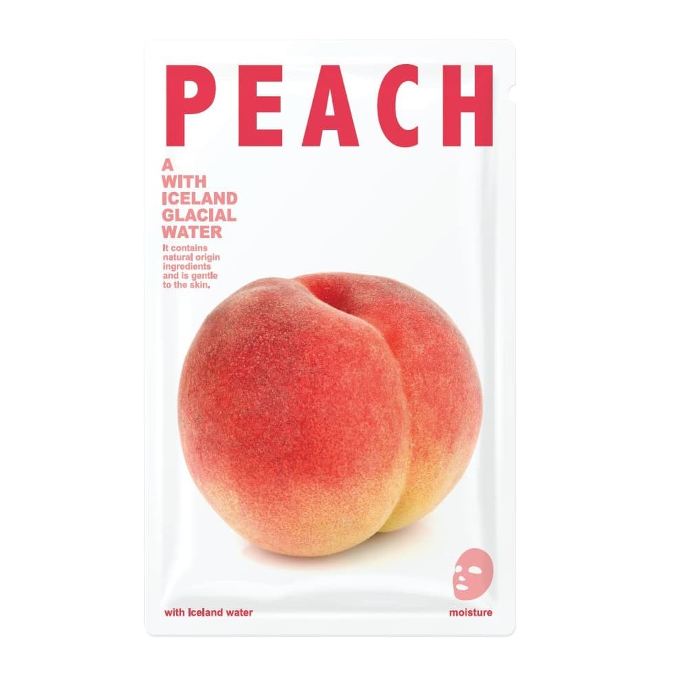 

Blue Dot Mask A With Iceland Glacial Water nawilżająca maseczka w płacie Peach 20g