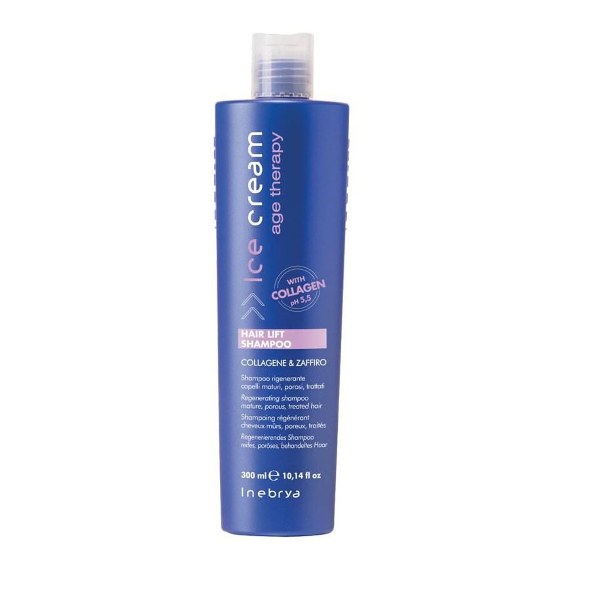 

Inebrya Ice Cream Age Therapy Hair Lift Shampoo regenerujący szampon do włosów dojrzałych o porowatej strukturze 300ml