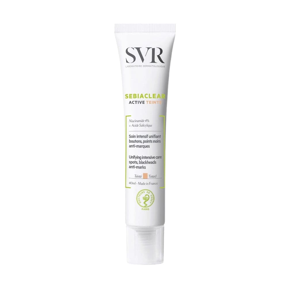 

SVR Sebiaclear Active Teinte przeciwtrądzikowy krem ujednolicający teksturę i koloryt cery 40ml