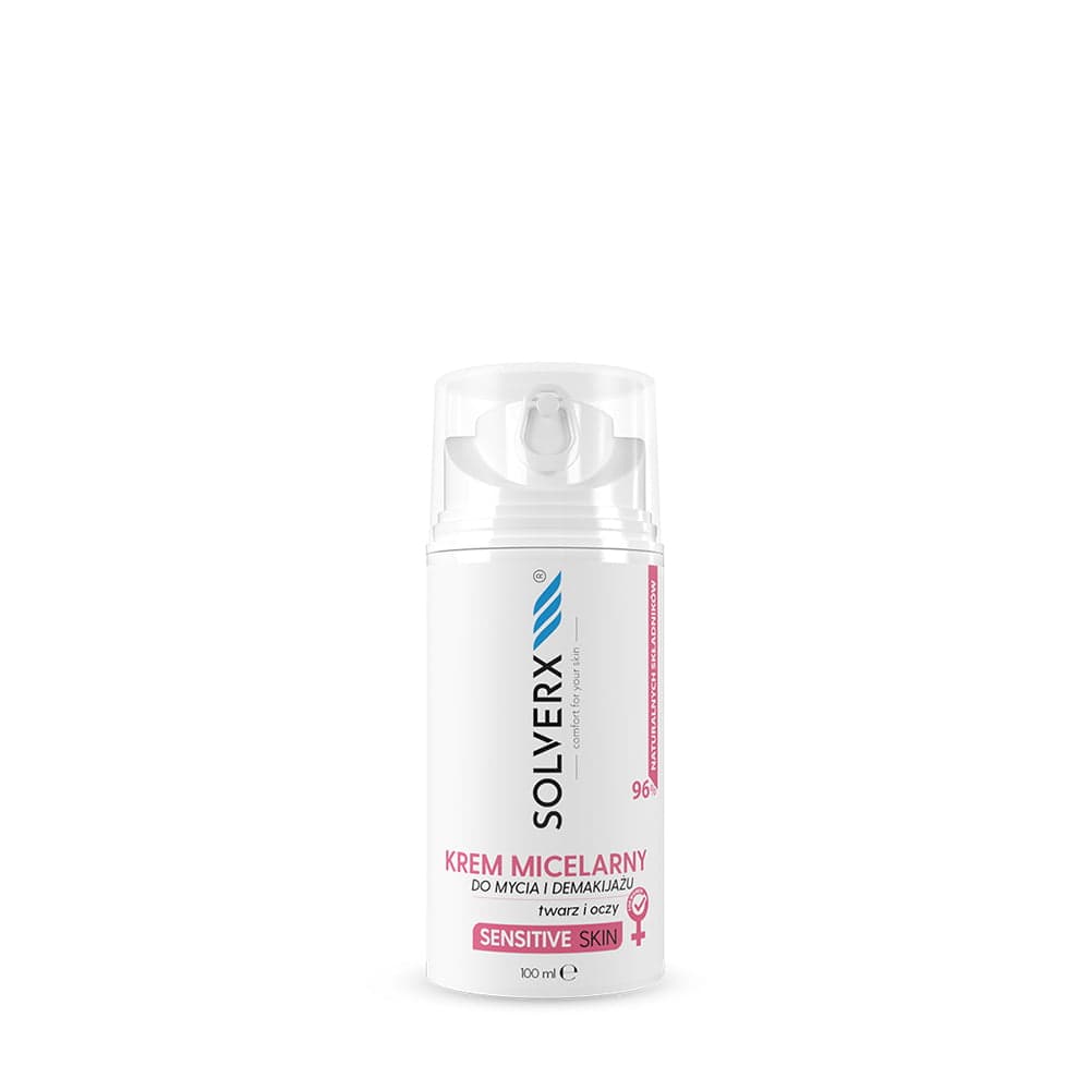 

SOLVERX Sensitive Skin Krem micelarny do demakijażu 100ml