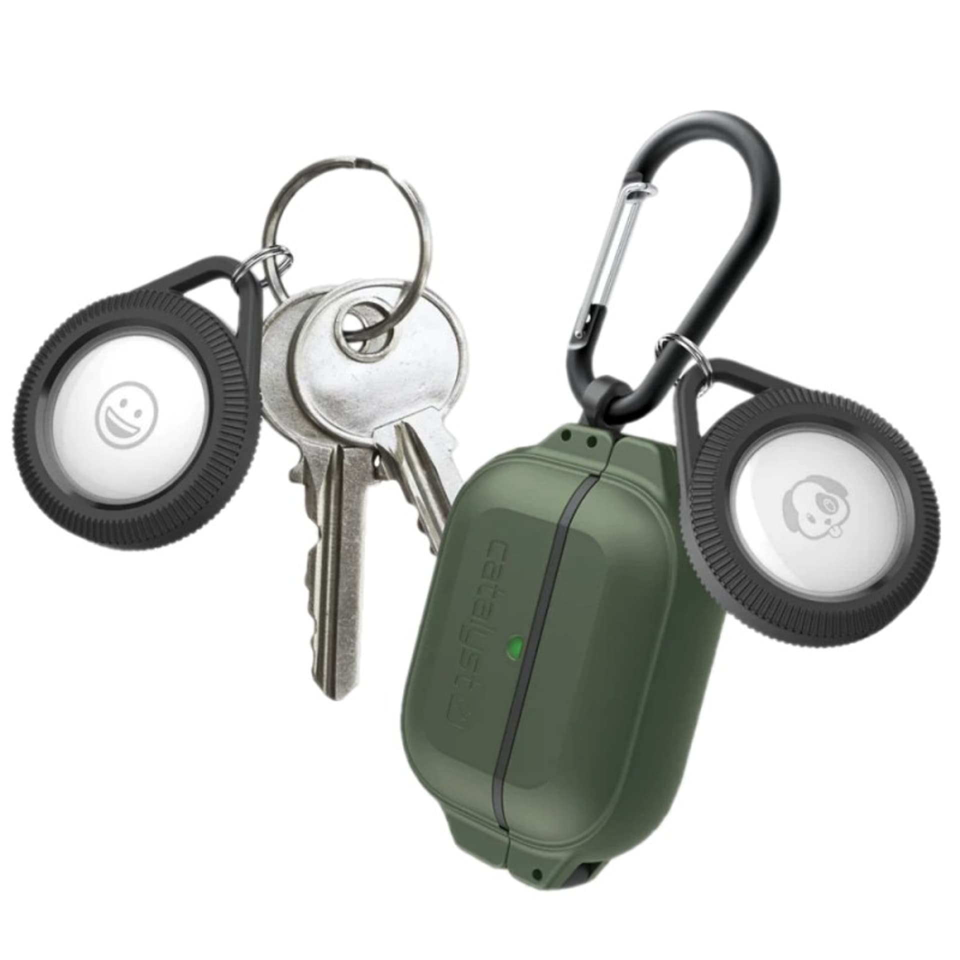 

Catalyst Etui z karabińczykiem Total Protection do AirTag czarne
