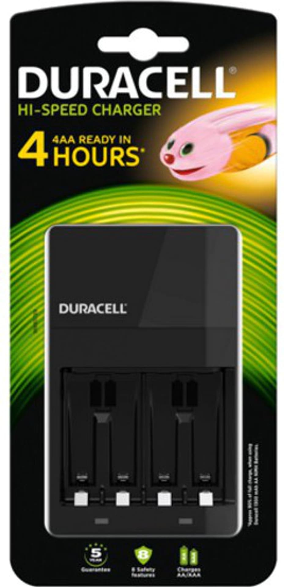 

Ładowarka DURACELL do akumulatorów CEF14 + aku 4szt