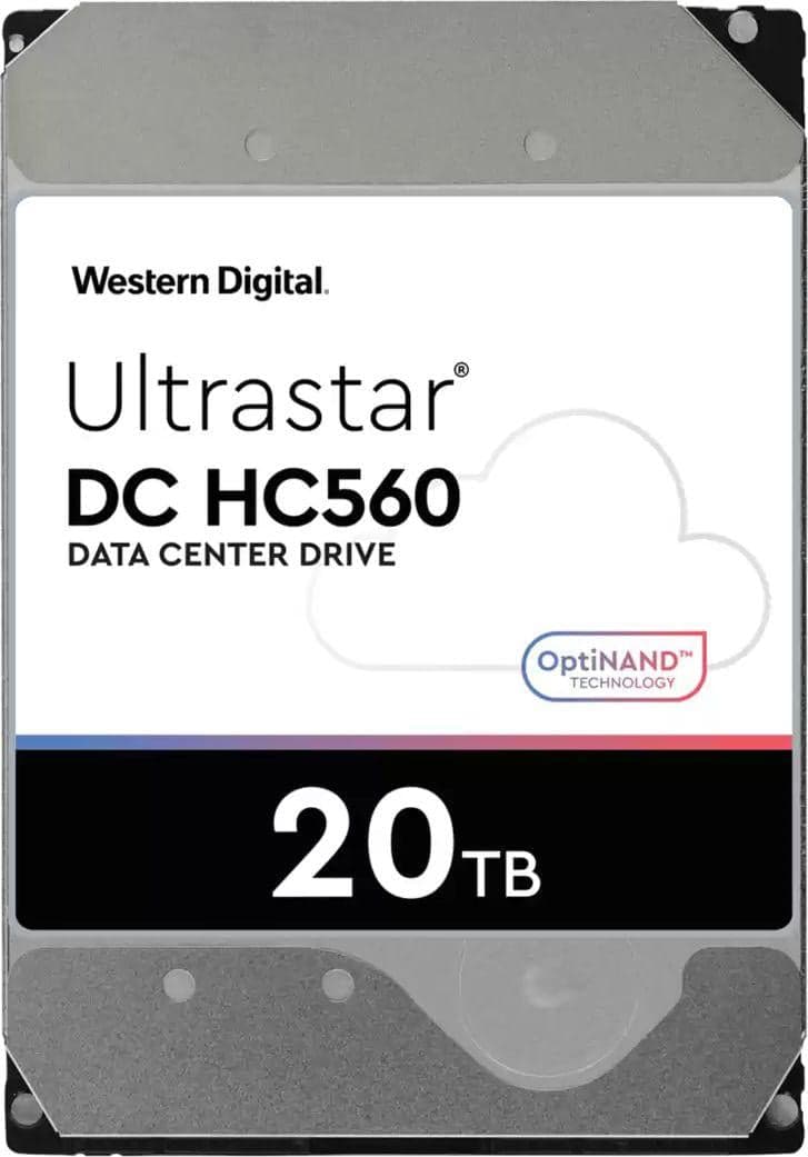 

Dysk twardy WD Ultrastar 20000 GB 3.5" 0F38755