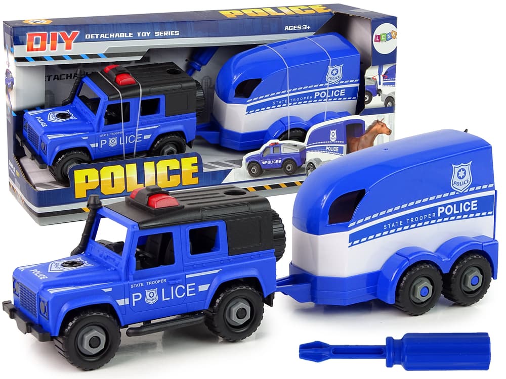 

Auto Terenowe Transporter Policja Do Rozkręcania DIY Koń
