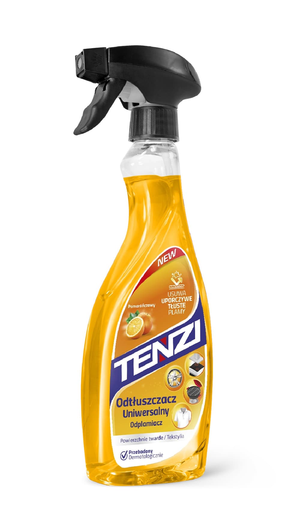 

Płyn TENZI HOME PRO ODTŁUSZCZACZ UNIWERSALNY ODPLAMIACZ 0,5l. (WHP434B500CS010)